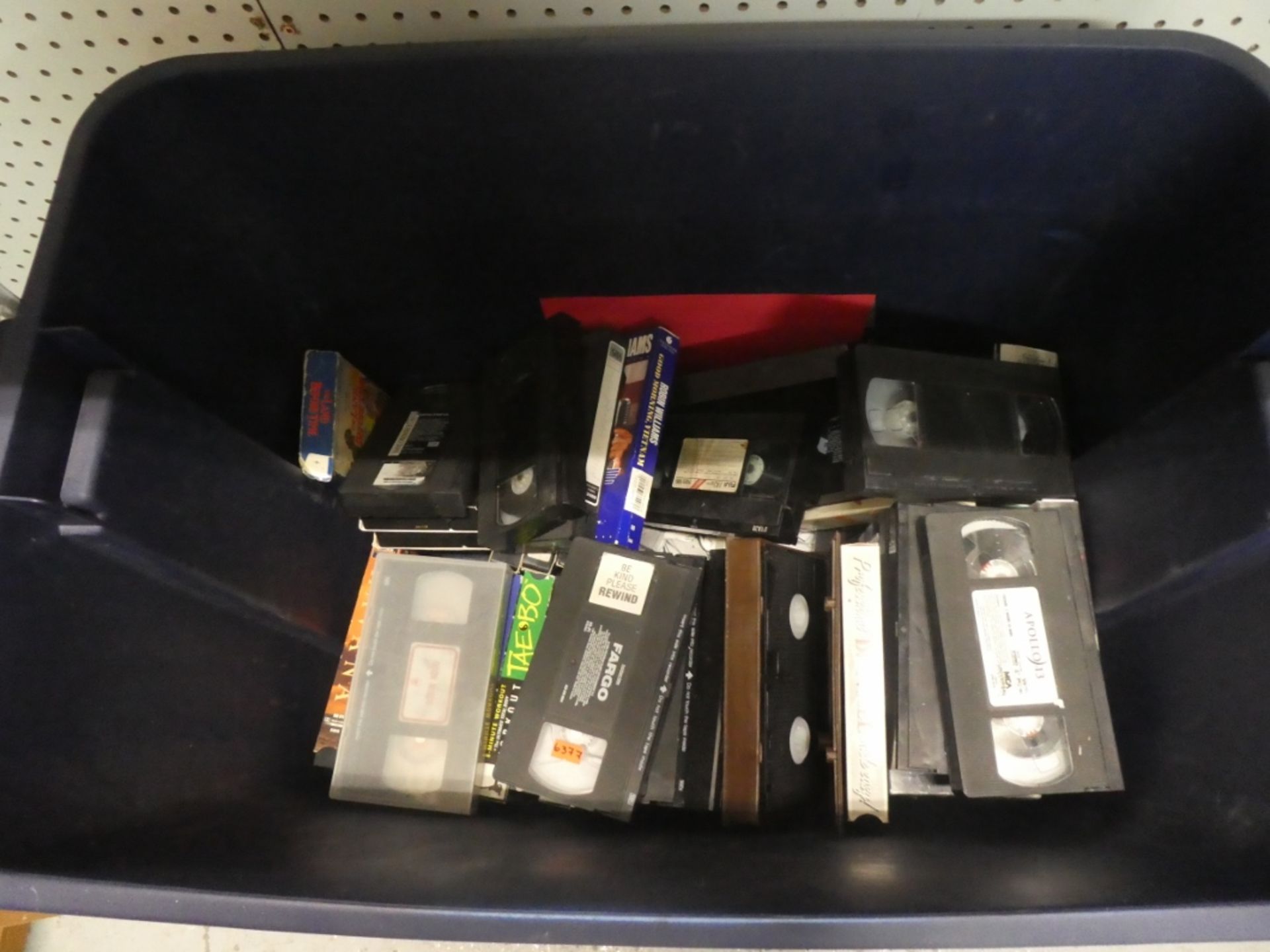 TUB OF MISC VHS'S - Image 2 of 2