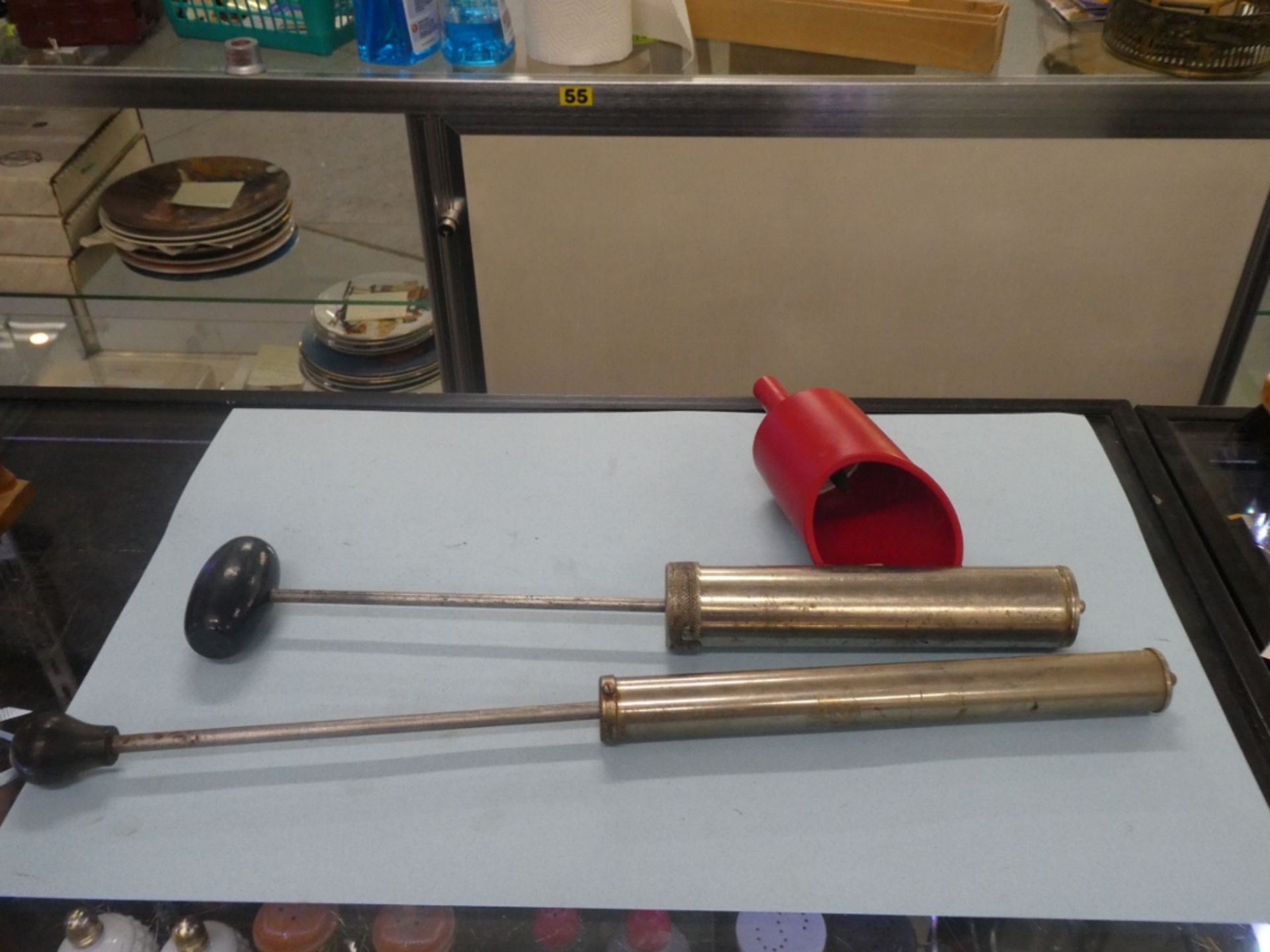 2 COLEMAN LAMP PUMPS & COLEMAN FUNNEL/FILTER - Image 4 of 4