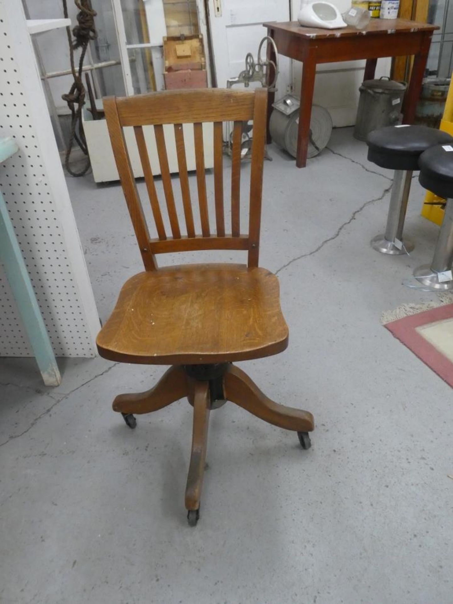 OAK SECRETARY'S CHAIR