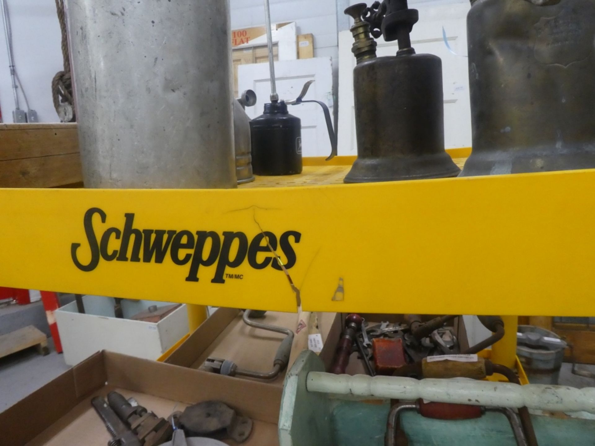 SCHWEPPES DISPLAY STAND 51"H 27"W 23"D - Image 2 of 3