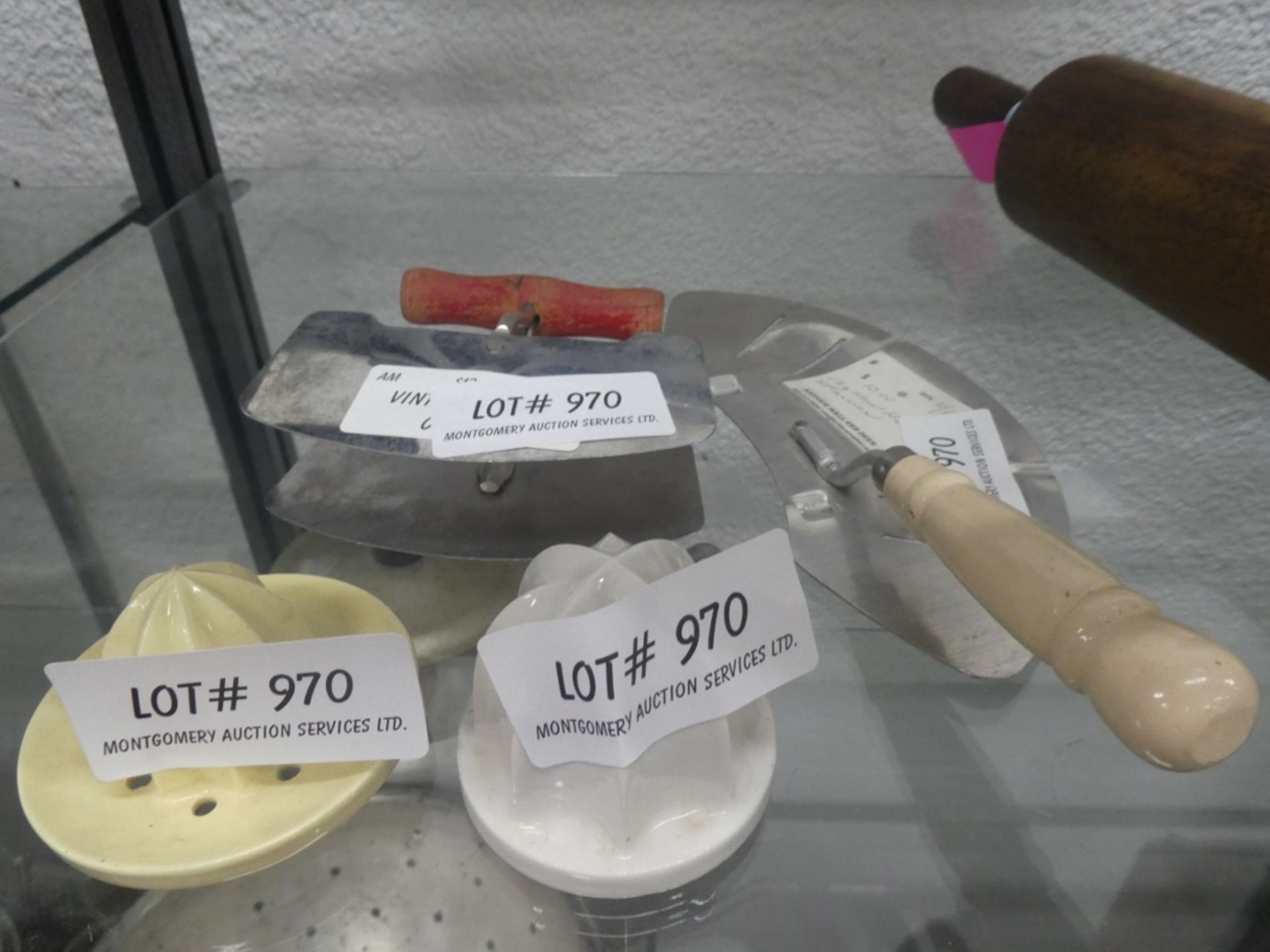 ROLLING PIN, 2 BREAD KNIVES, ETC. - Image 4 of 6