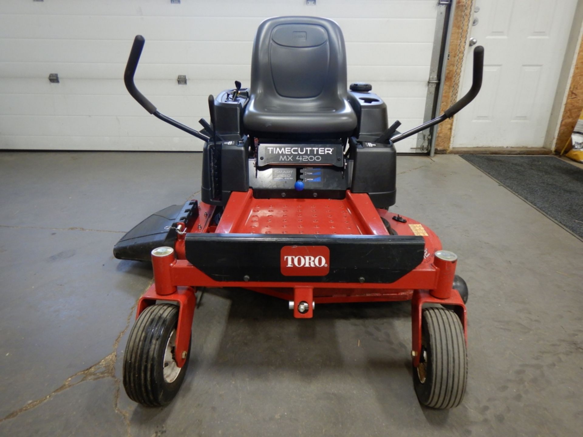 2018 TORO TIME CUTTER MX4200 RIDING MOWER, W/ 42" MOWER, SMART SPEED CONTROL - GREAT CONDITION - Image 5 of 15