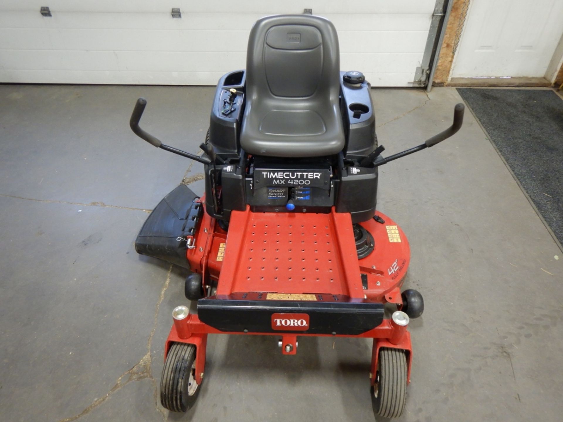 2018 TORO TIME CUTTER MX4200 RIDING MOWER, W/ 42" MOWER, SMART SPEED CONTROL - GREAT CONDITION - Image 6 of 15