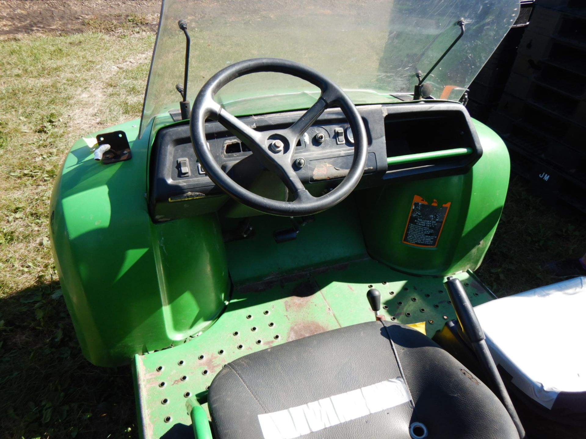 JOHN DEERE GATOR 4X2 ATV, (COMES OUT OF GEAR SOMETIMES) - Image 4 of 5