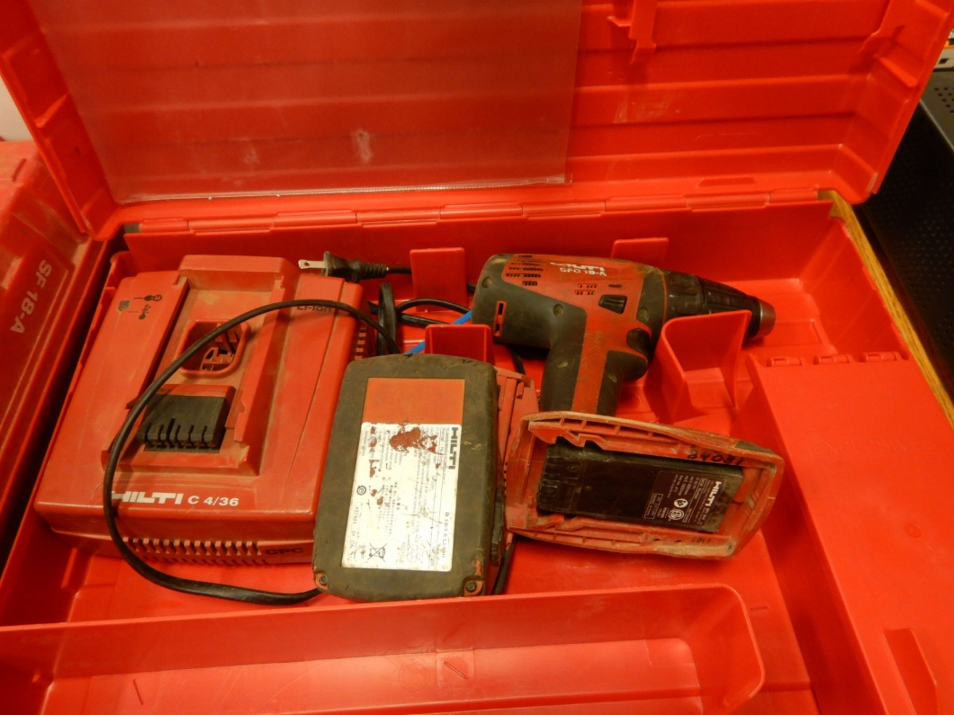 HILTI SFC18A CORDLESS DRILL KIT