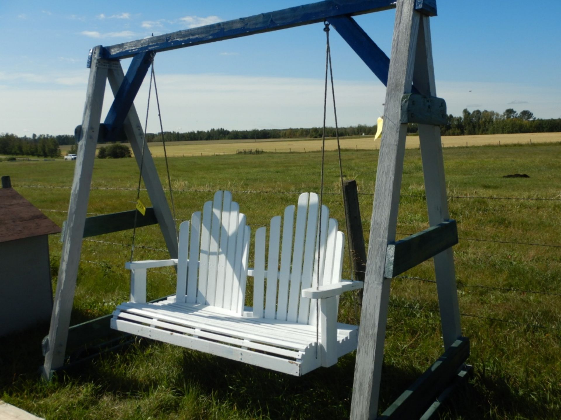 WOODEN PATIO SWING - Image 2 of 2