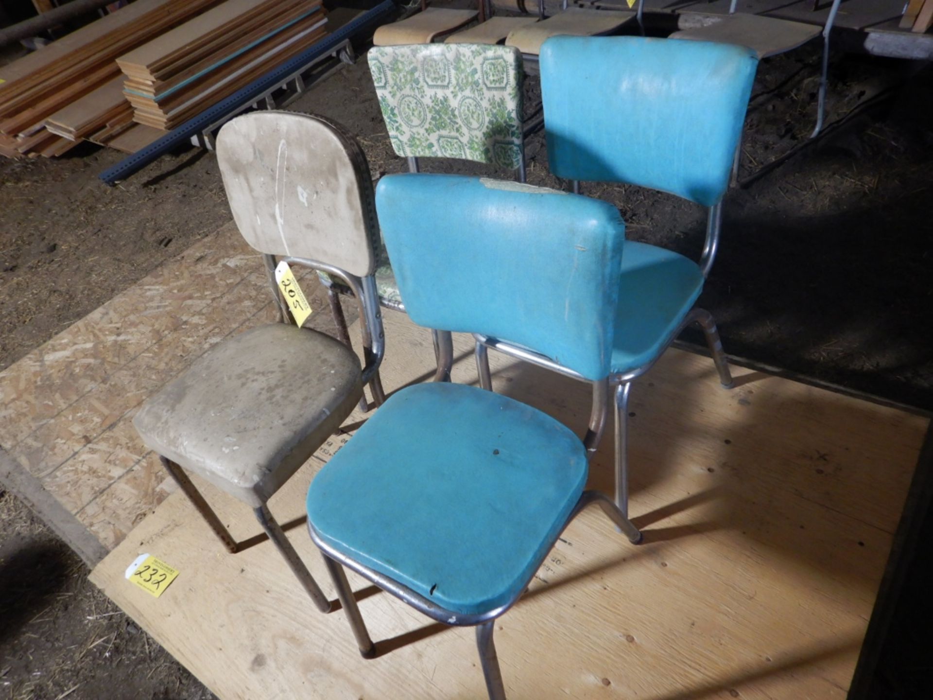 COLLECTION OF ASSORT OLD CHAIRS - Image 3 of 4