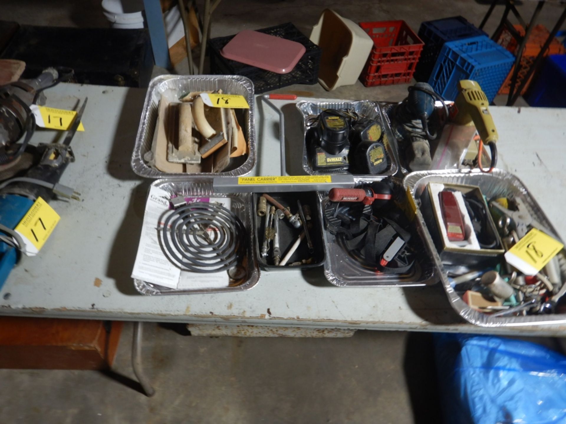 SANDING PADS, AIR FITTINGS, ELECTRIC PAD SANDERS, ELECTRIC ANIMAL CLIPPERS, VET ITEMS, ETC