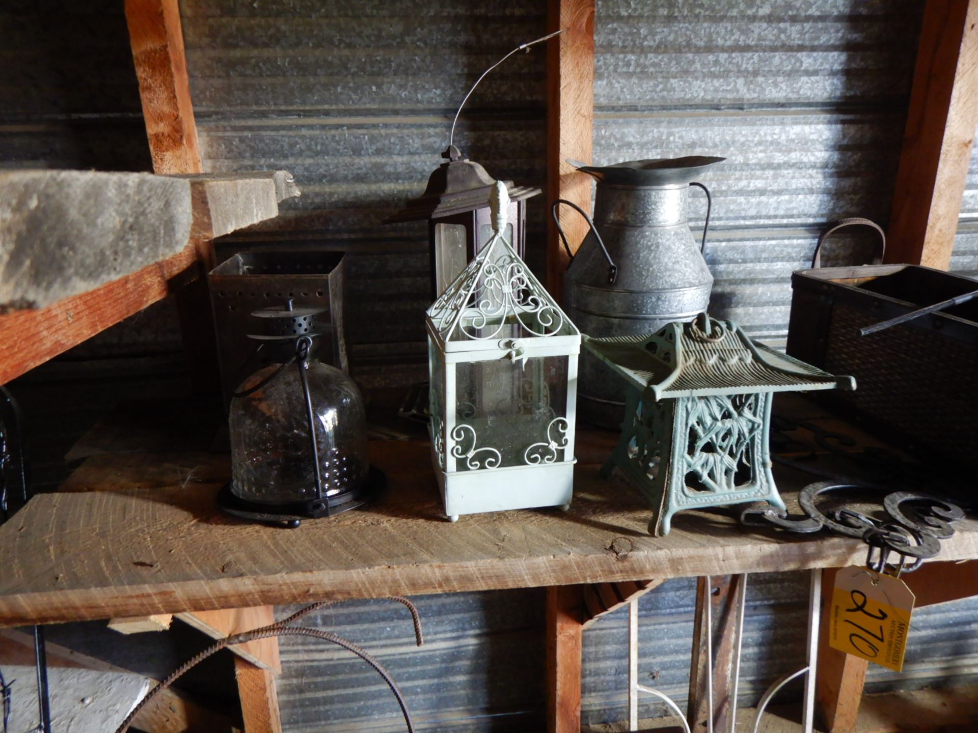 CANDLE WING GUARDS, DECORATIVE PATIO ITEMS - Image 3 of 3