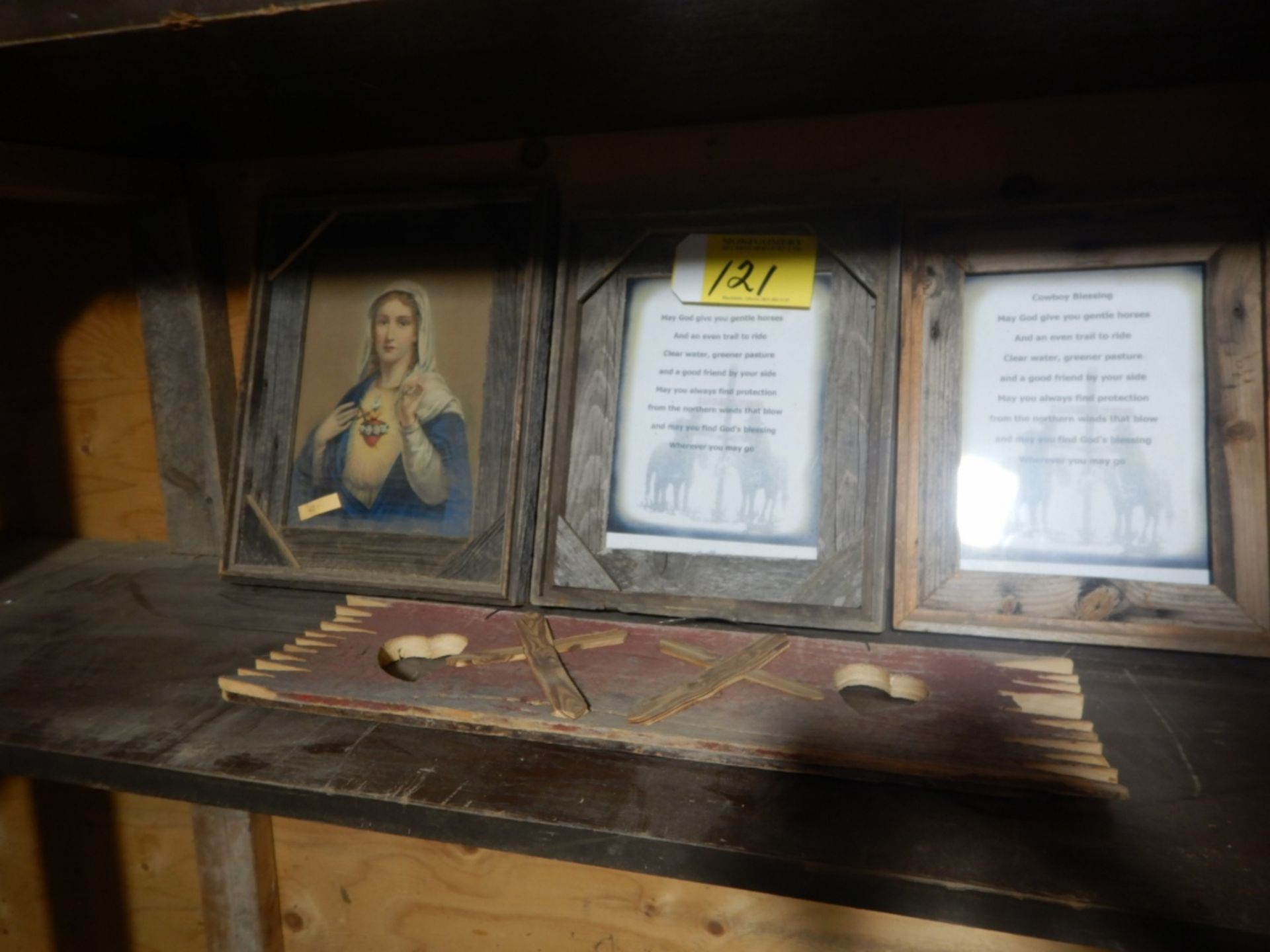 ASSORTED BARNWOOD PICTURE FRAMES - Image 2 of 6