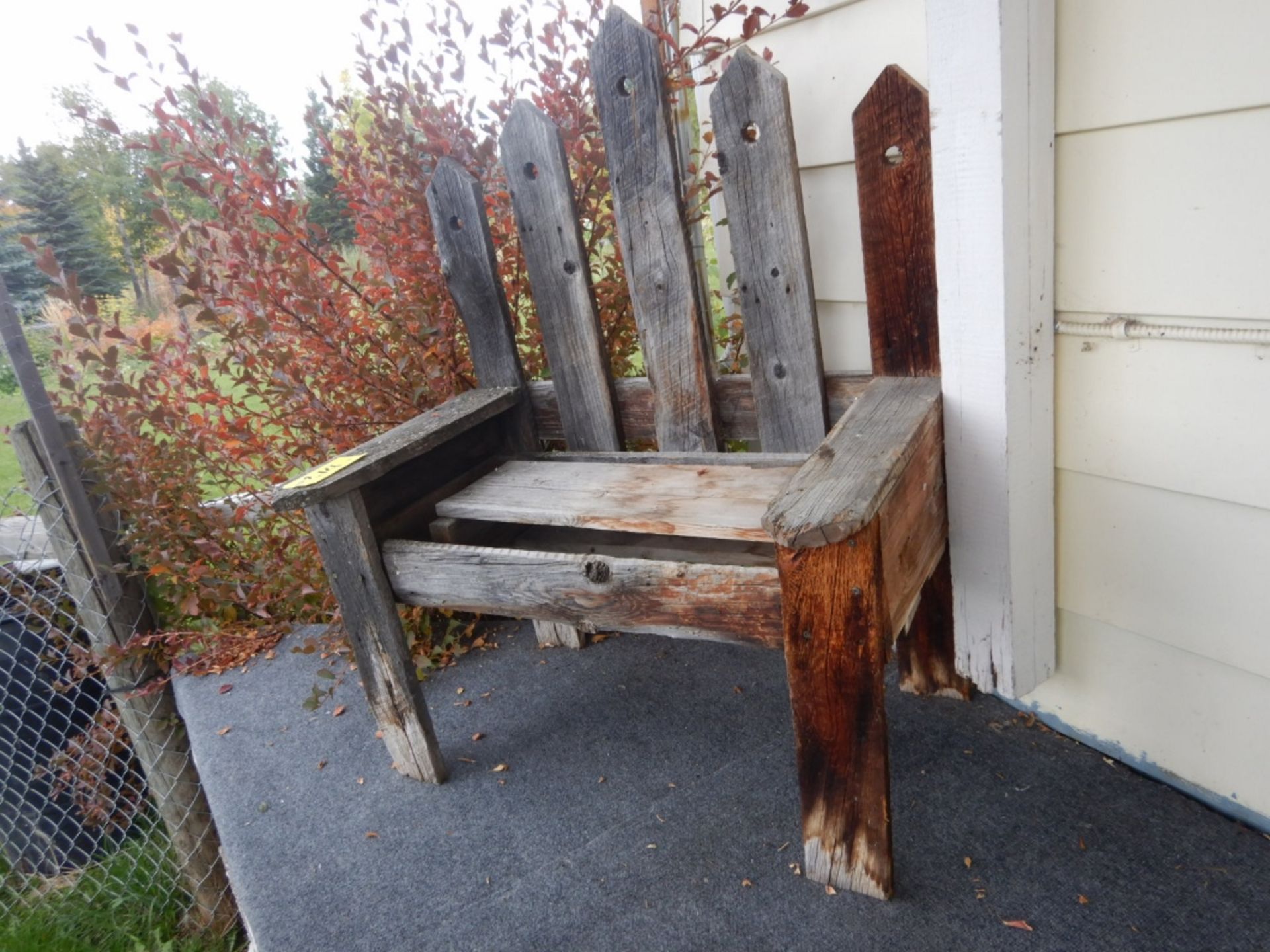 32" BARNWOOD PATIO BENCH