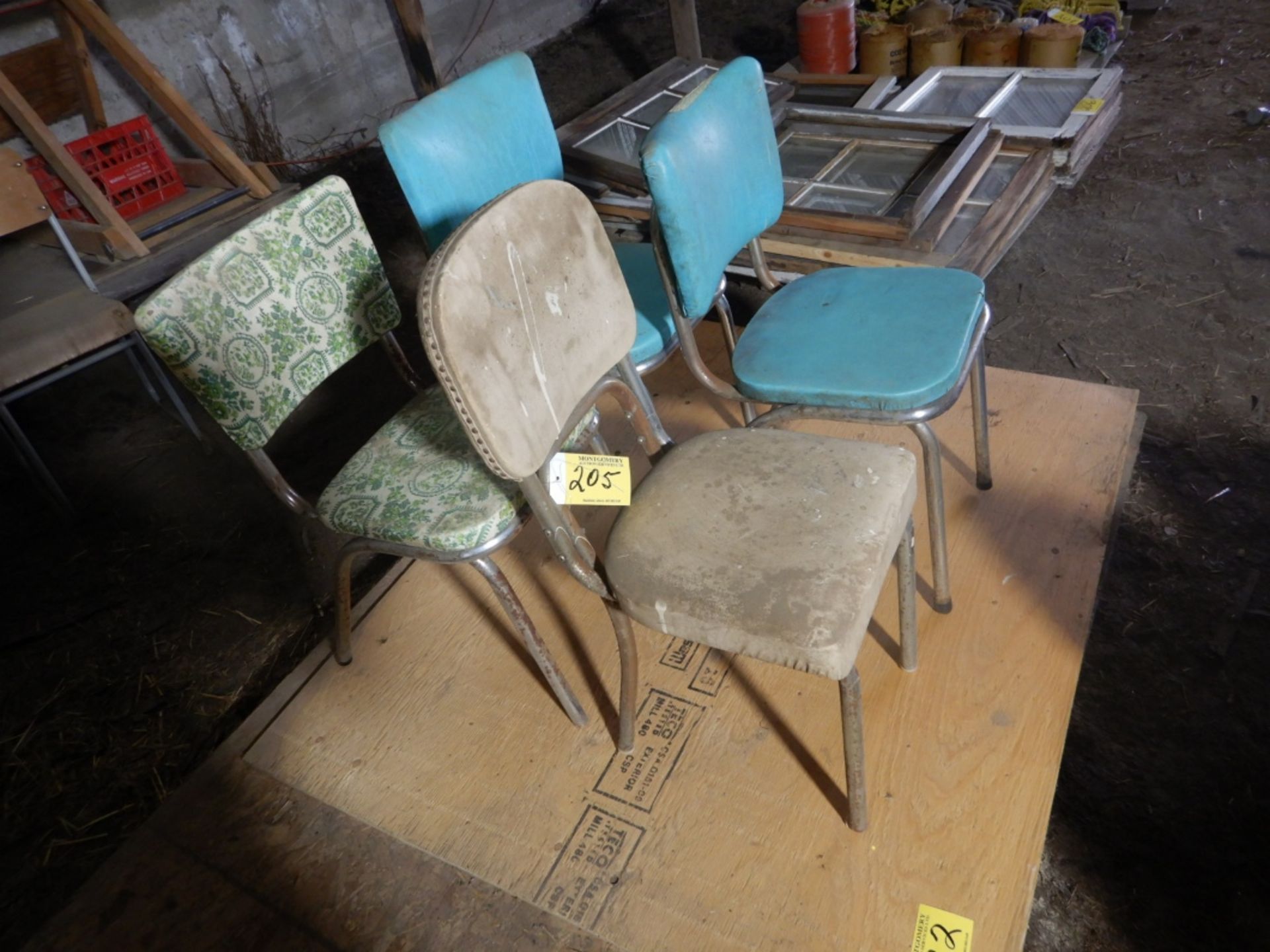 COLLECTION OF ASSORT OLD CHAIRS - Image 4 of 4
