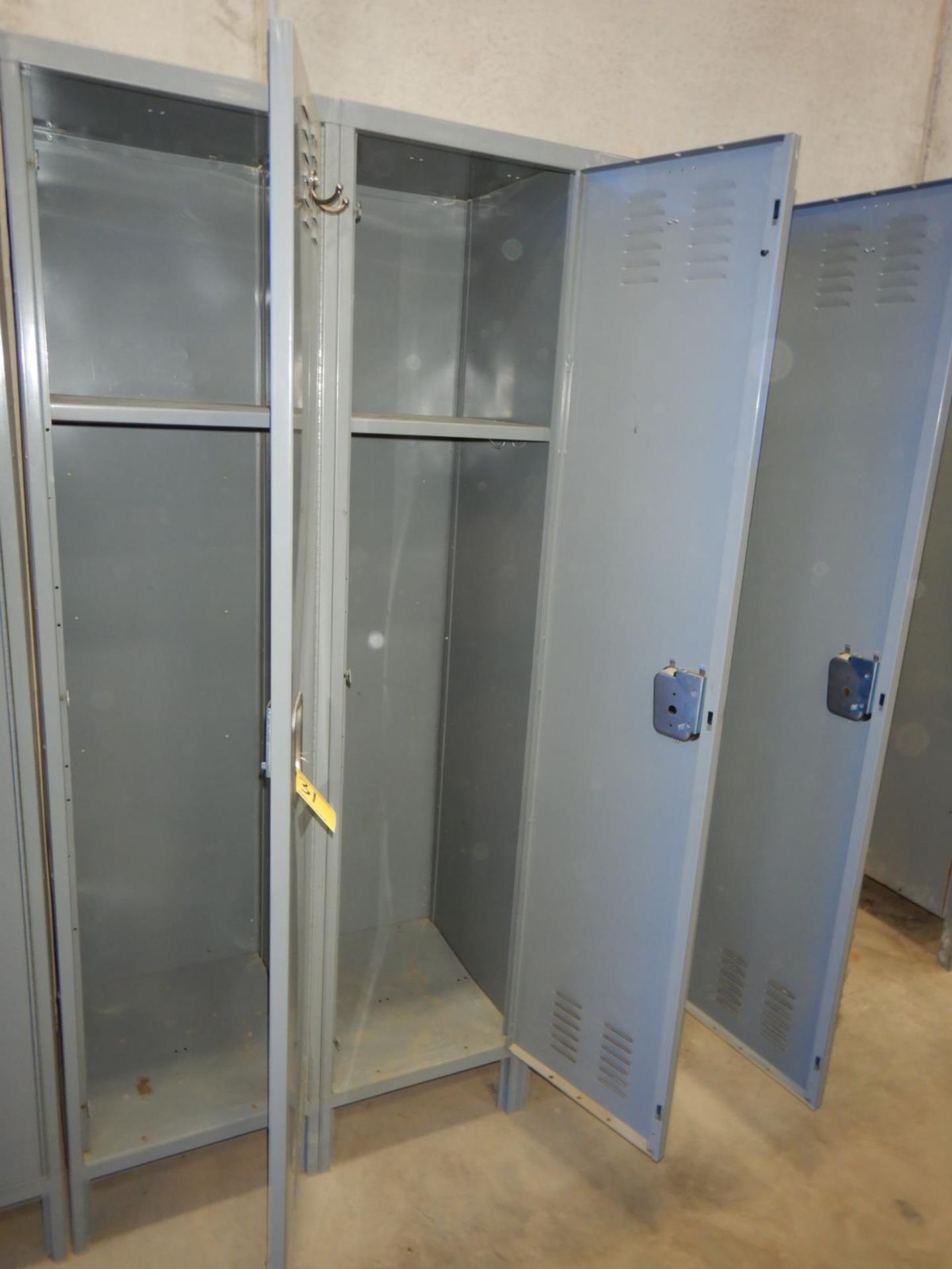 SET OF 3 CLOTHING LOCKERS - 16IN W X 20 IN D X 72IN H - Image 2 of 2