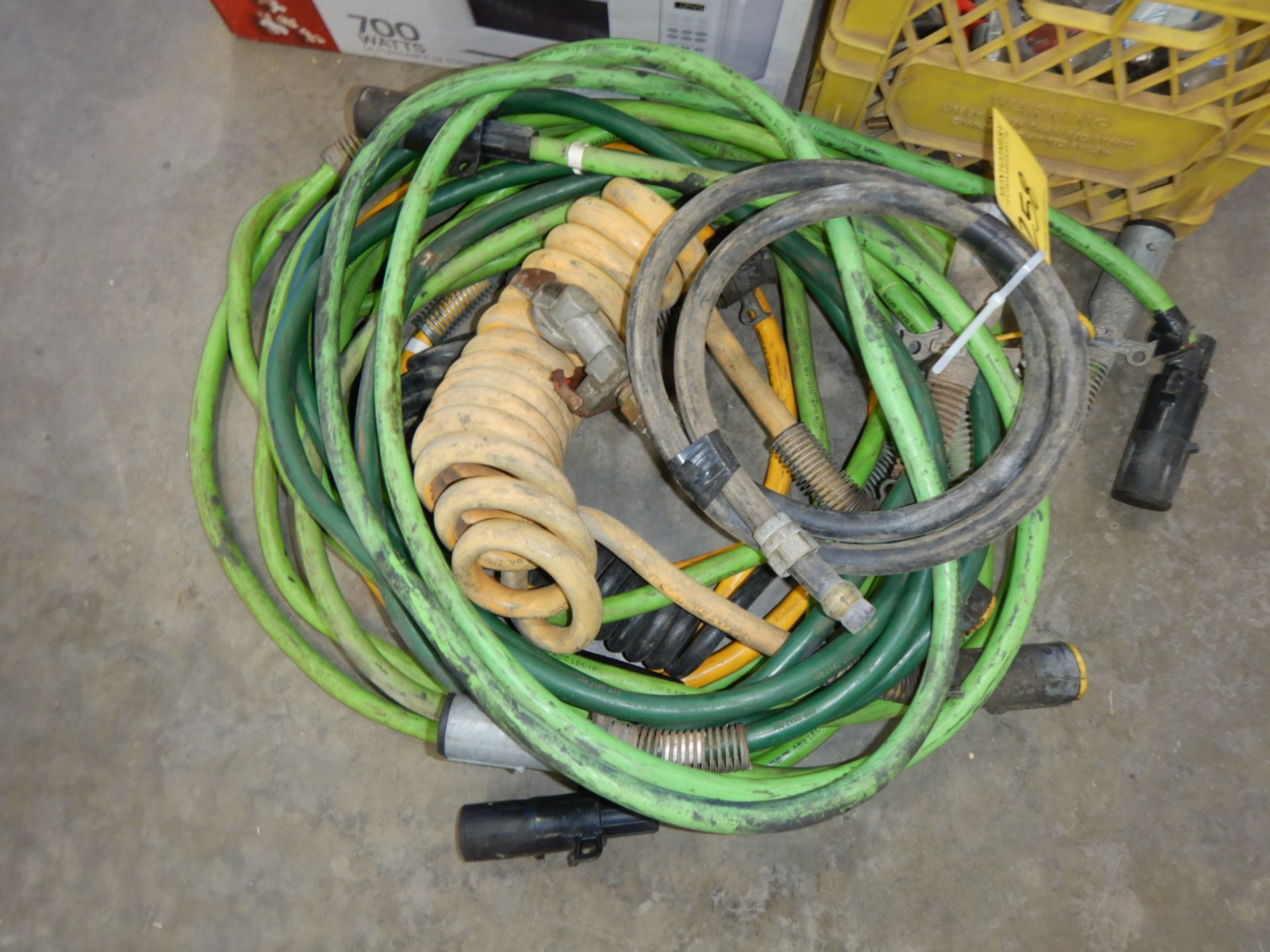 ASSORTED ELEC. CONNECTORS, AIR LINE, GLAD HANDS, ETC. - Image 4 of 4