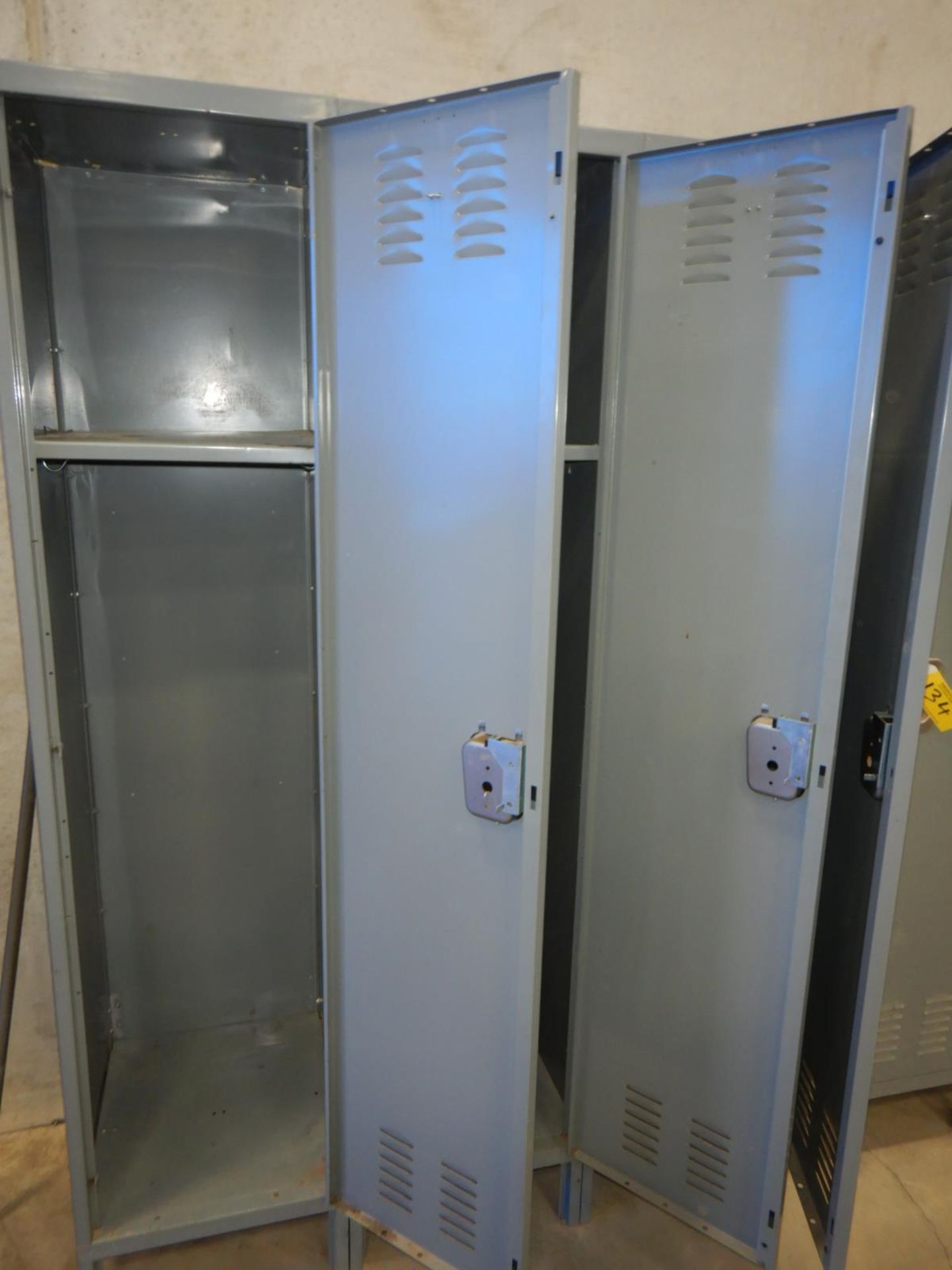 SET OF 3 CLOTHING LOCKERS - 16IN W X 20 IN D X 72IN H - Image 2 of 3