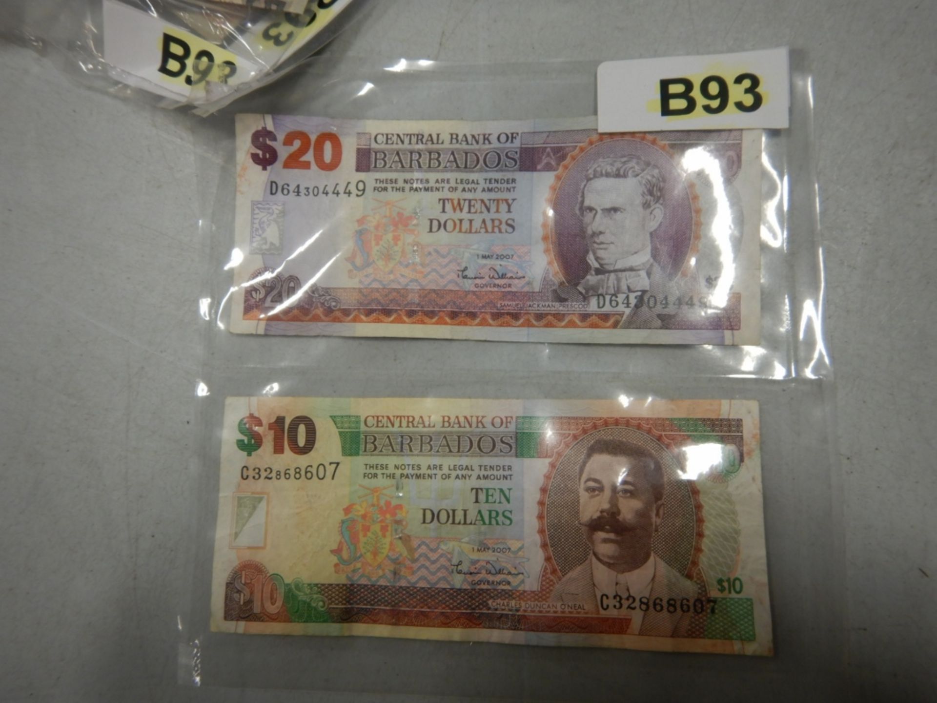 B93 MISC FOREIGN CURRENCY - Image 7 of 7