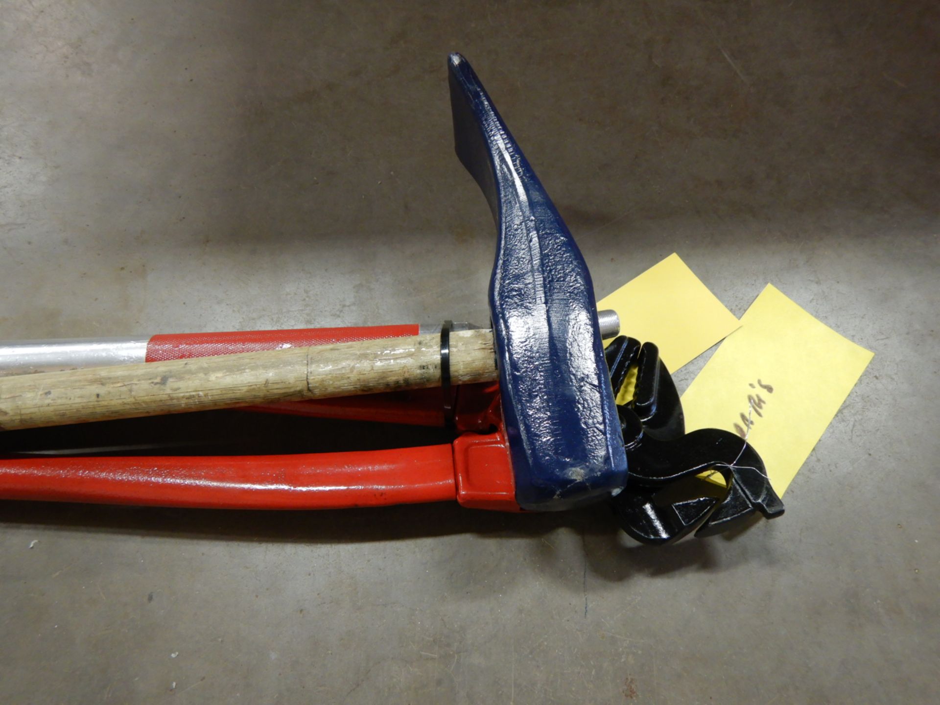 CHAIN REPAIR TOOL, BEAD BREAKING SLEDGE HAMMER, AND LOAD SECUREMENT SNIPE - Image 2 of 2