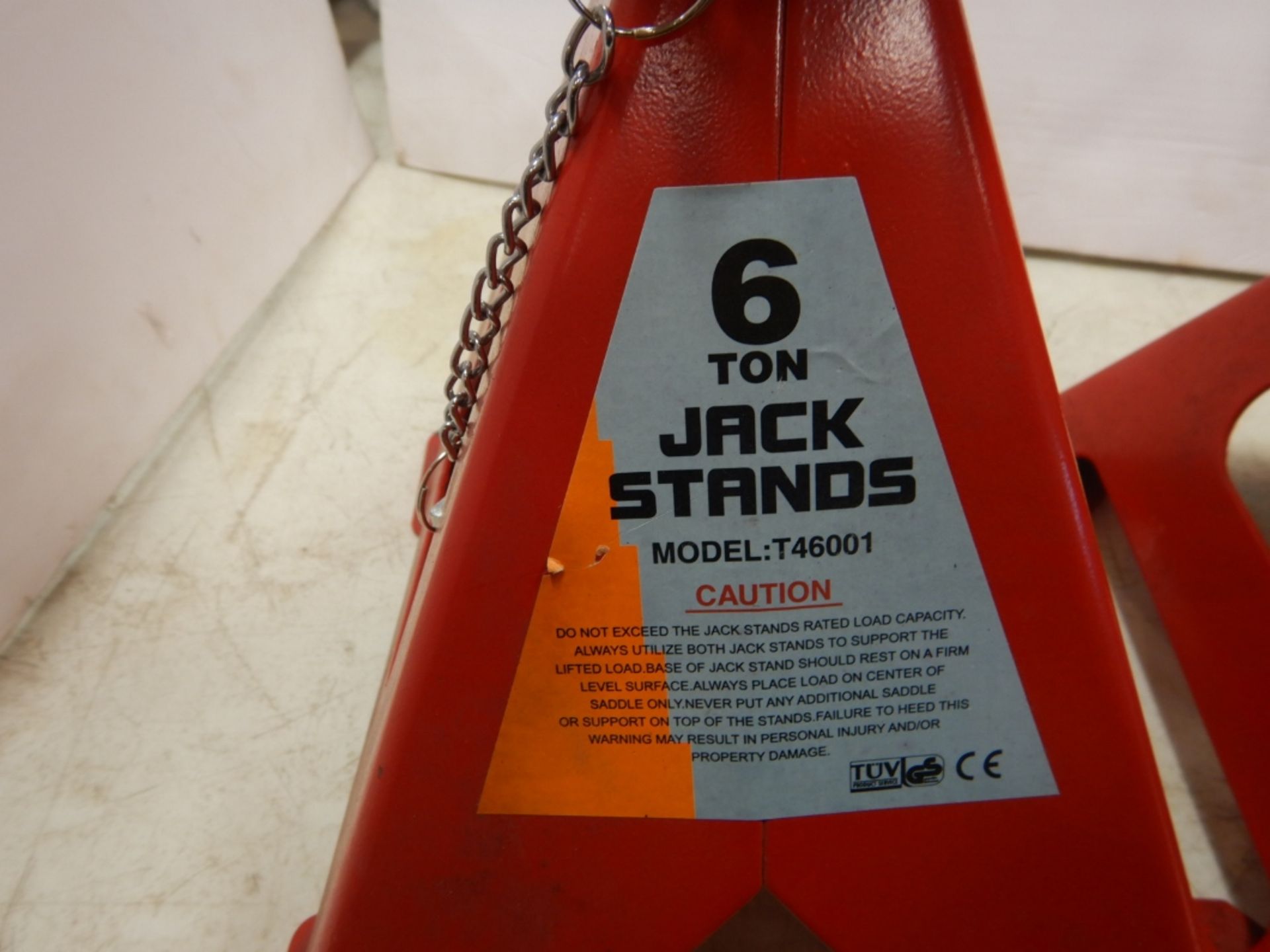 PAIR OF 6-TON JACK STANDS - Image 2 of 2