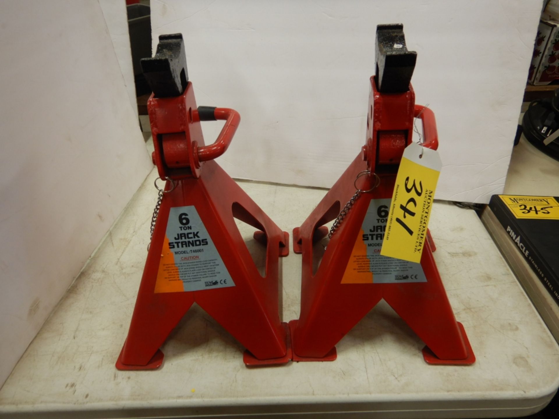 PAIR OF 6-TON JACK STANDS