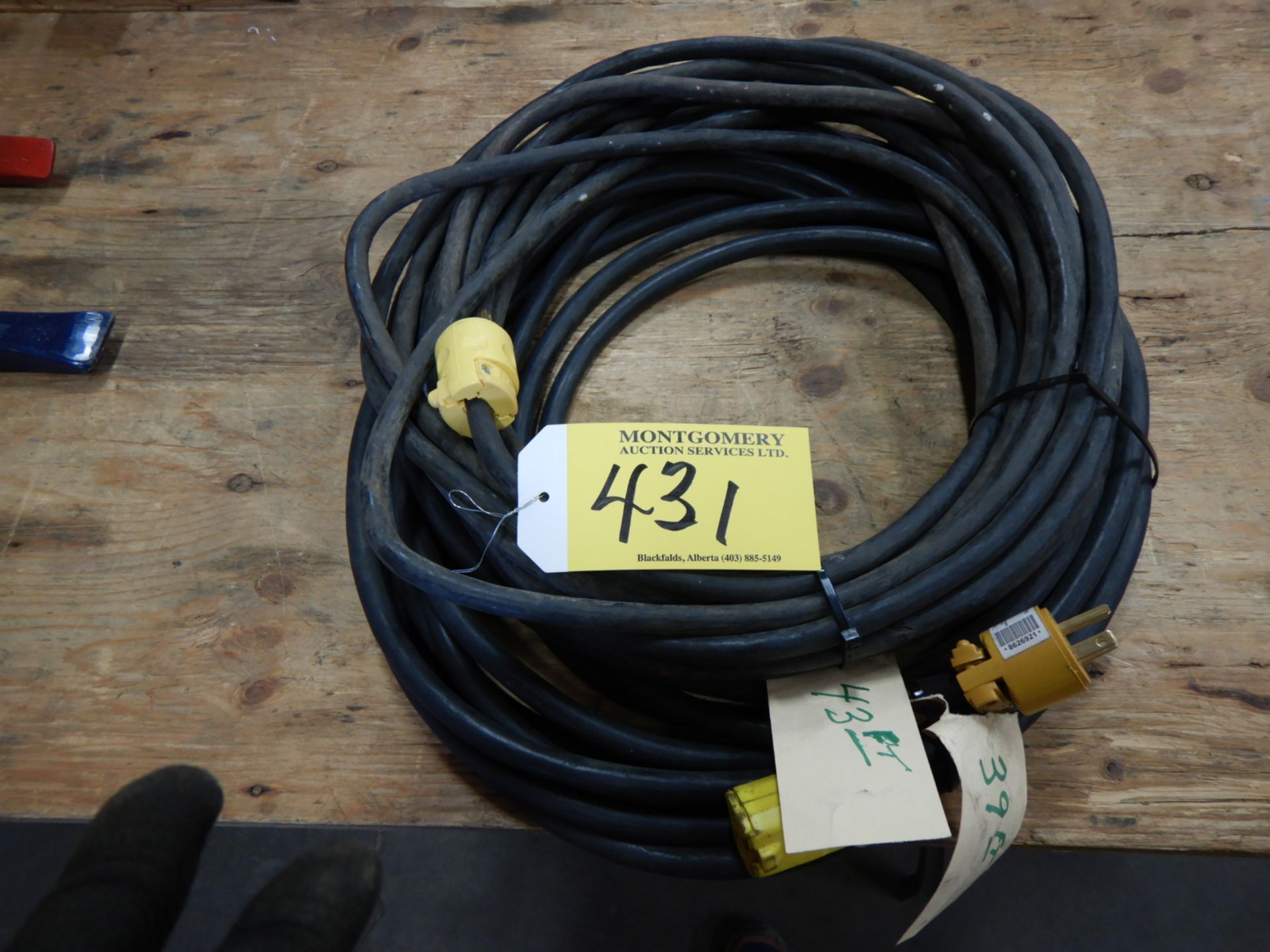 2-ELECTRICAL CORDS, 43FT AND 39FT