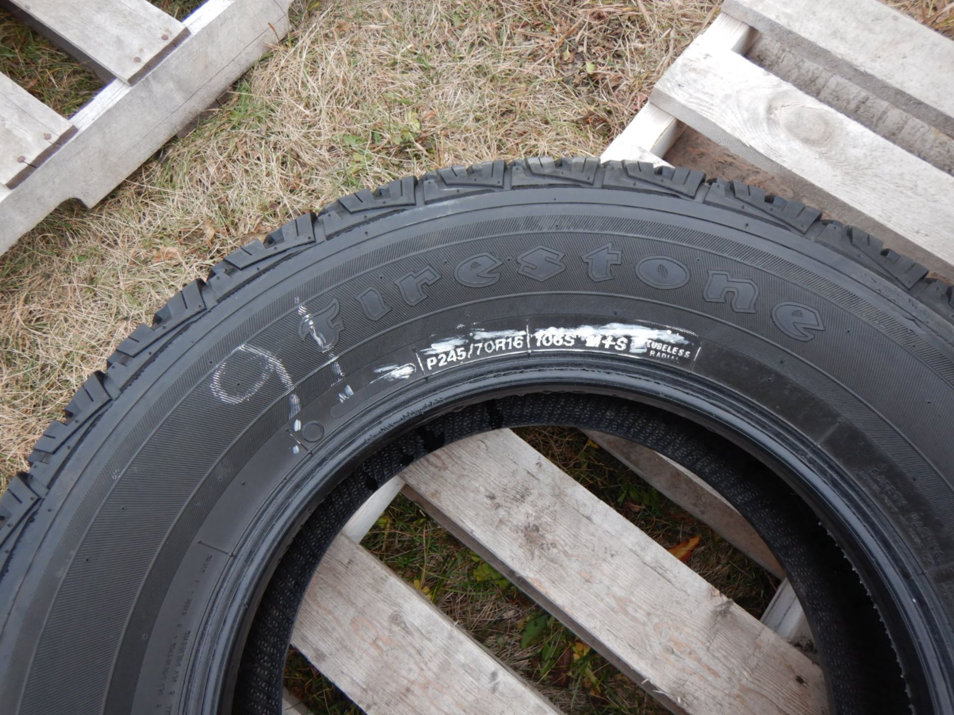 L/O TIRES 245/70R117 - Image 2 of 3