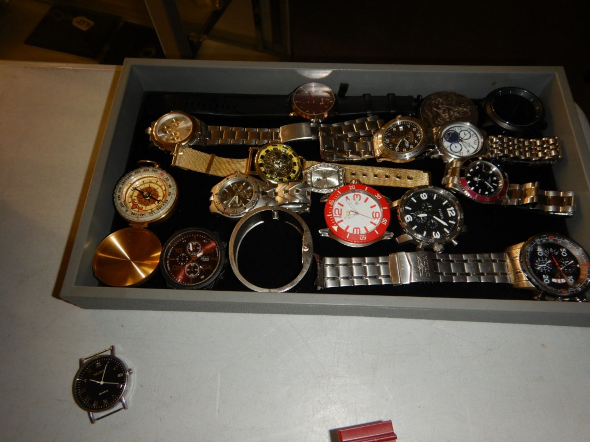 B73 L/O COSTUME JEWELRY, WATCHES, ETC. - Image 7 of 8