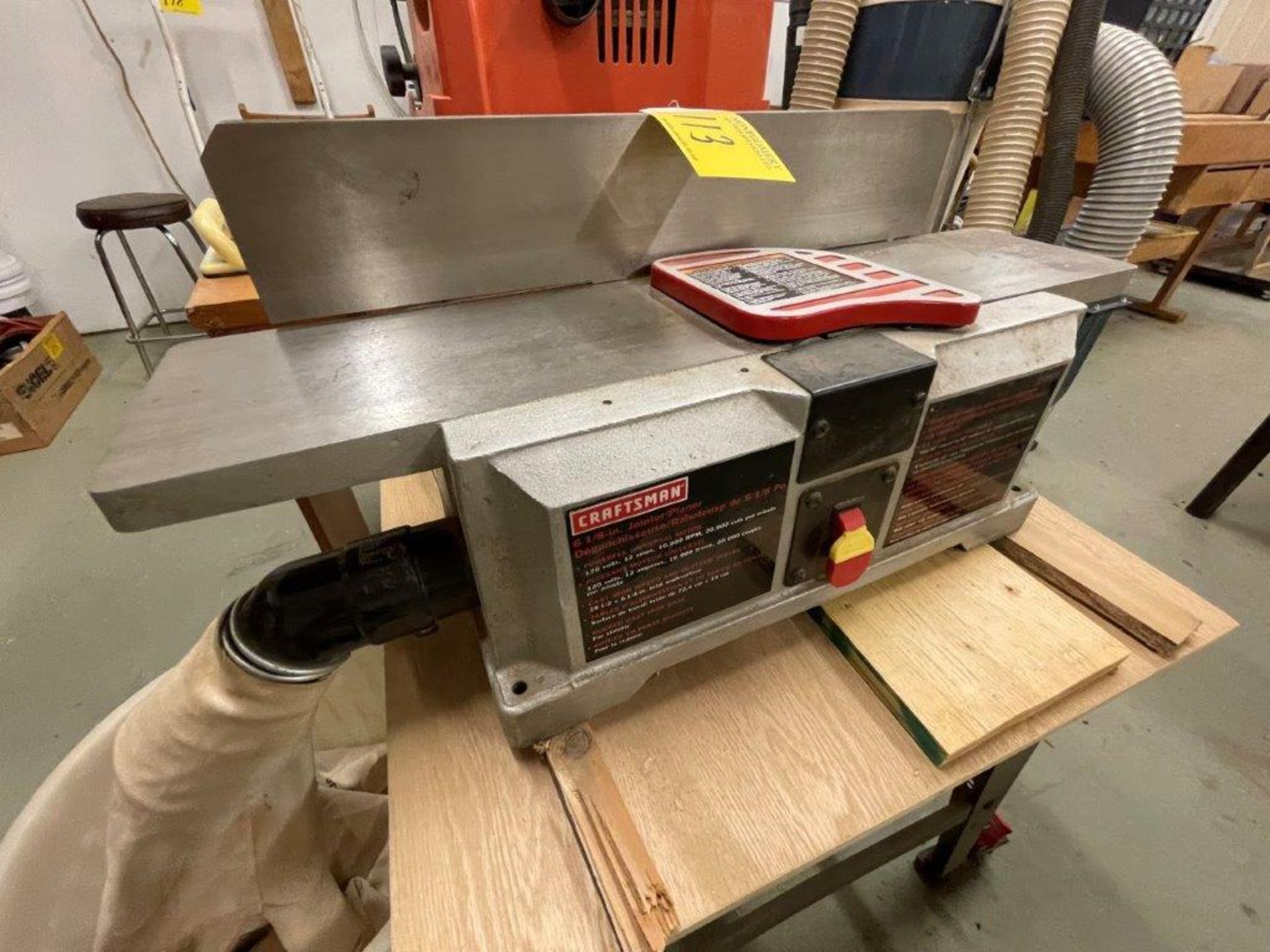 CRAFTSMAN 6-1/8IN BENCH TOP JOINTER/PLANER MOD. 351.286301 - Image 2 of 5