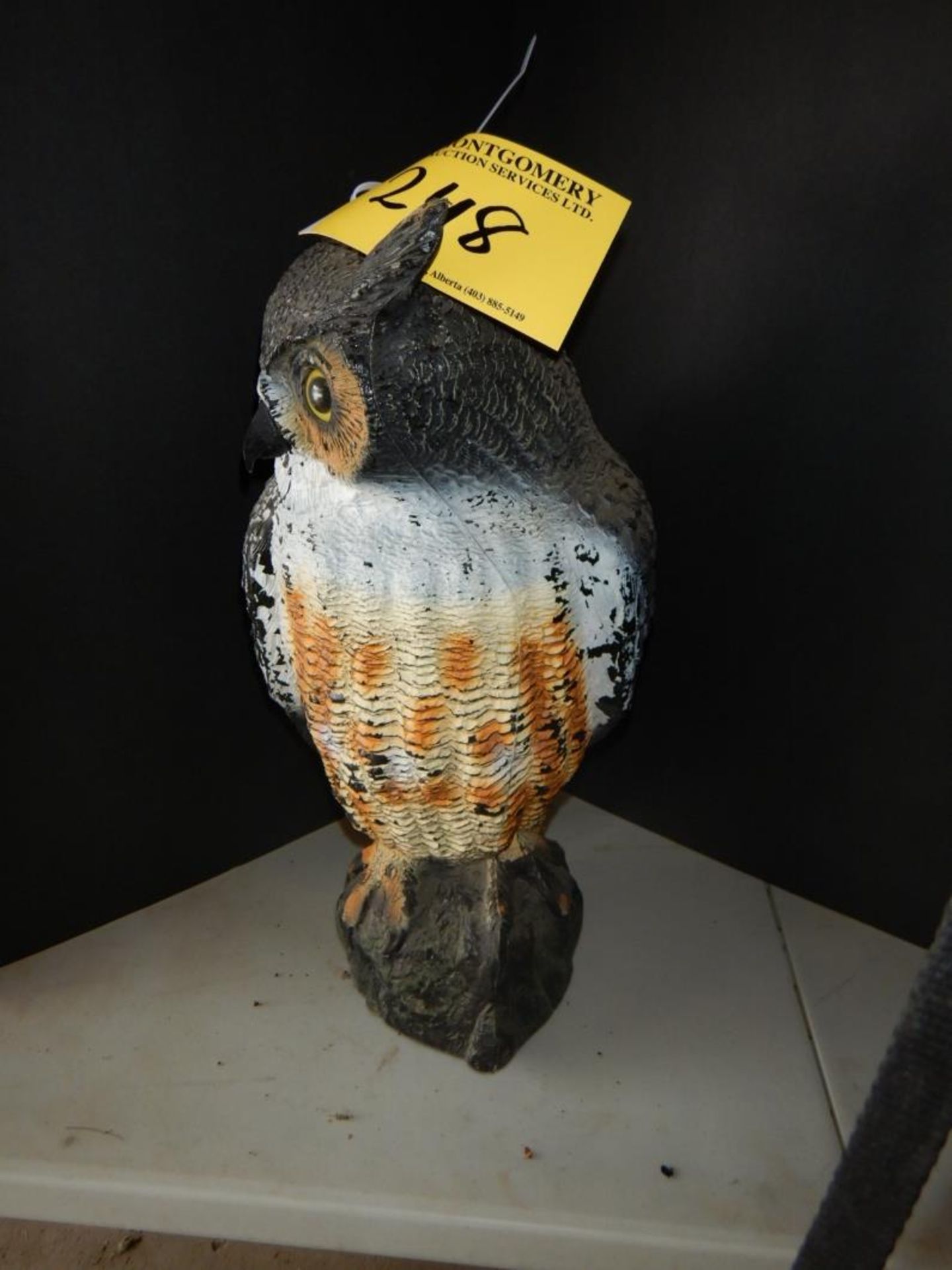 DECORATIVE YARD OWL - Image 2 of 2