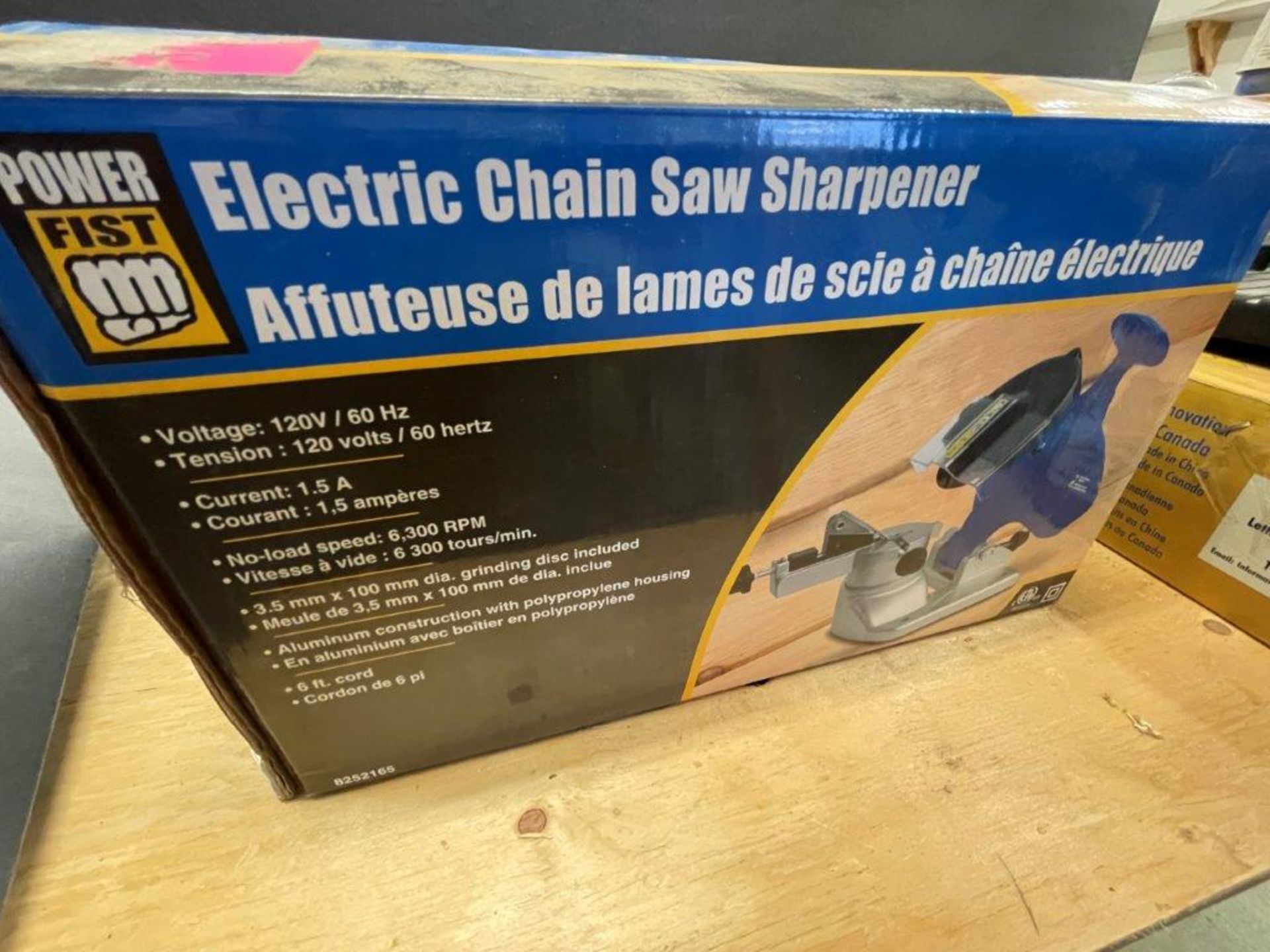 POWERFIST ELEC. CHAIN SAW SHARPENER