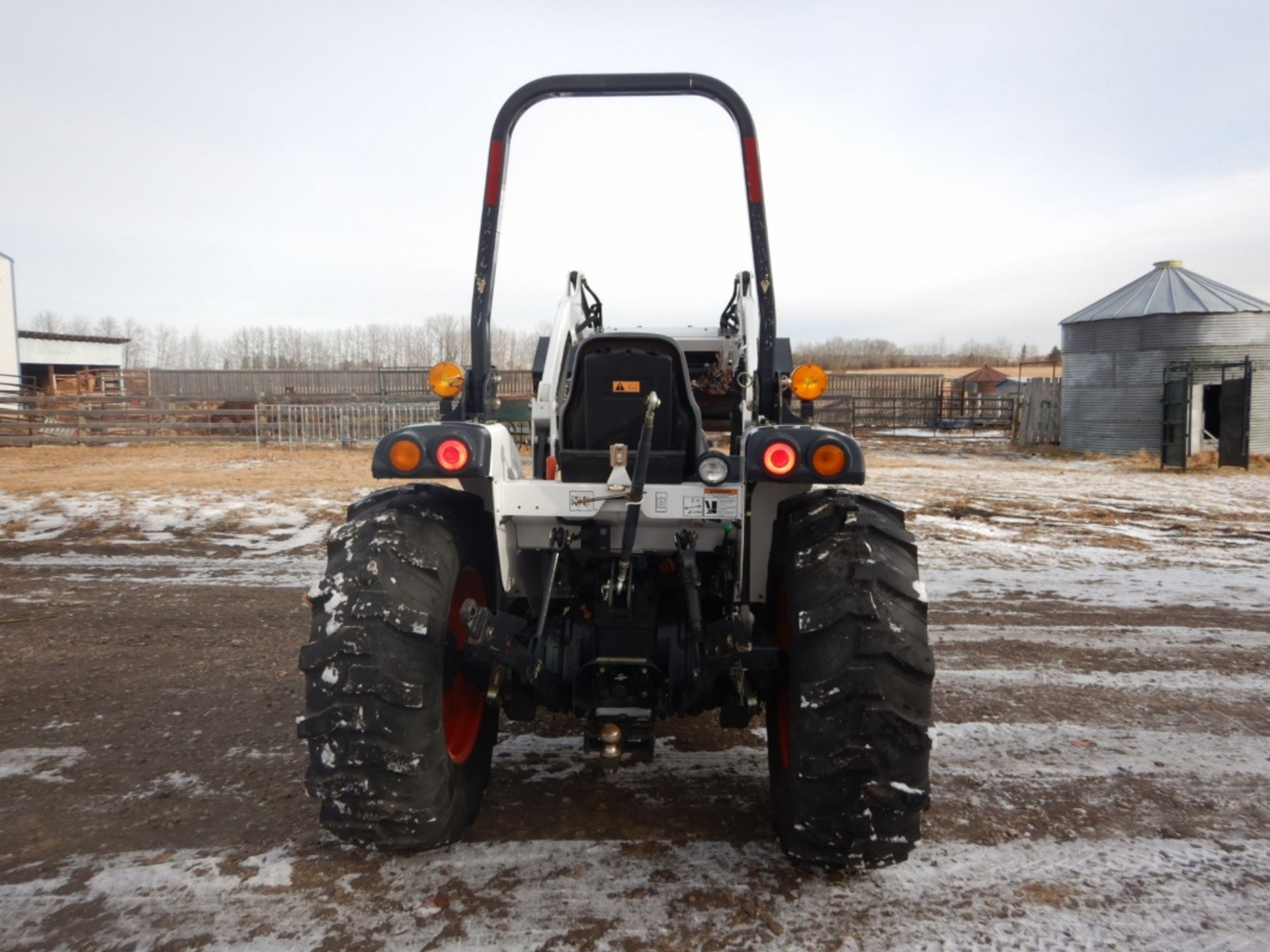 BOBCAT 445 TRACTOR, 4X4, DIESEL, HYDROSTATIC, 9TL FEL, 3-PT HITCH W/ REAR REMOTE, 777HRS - Image 11 of 21