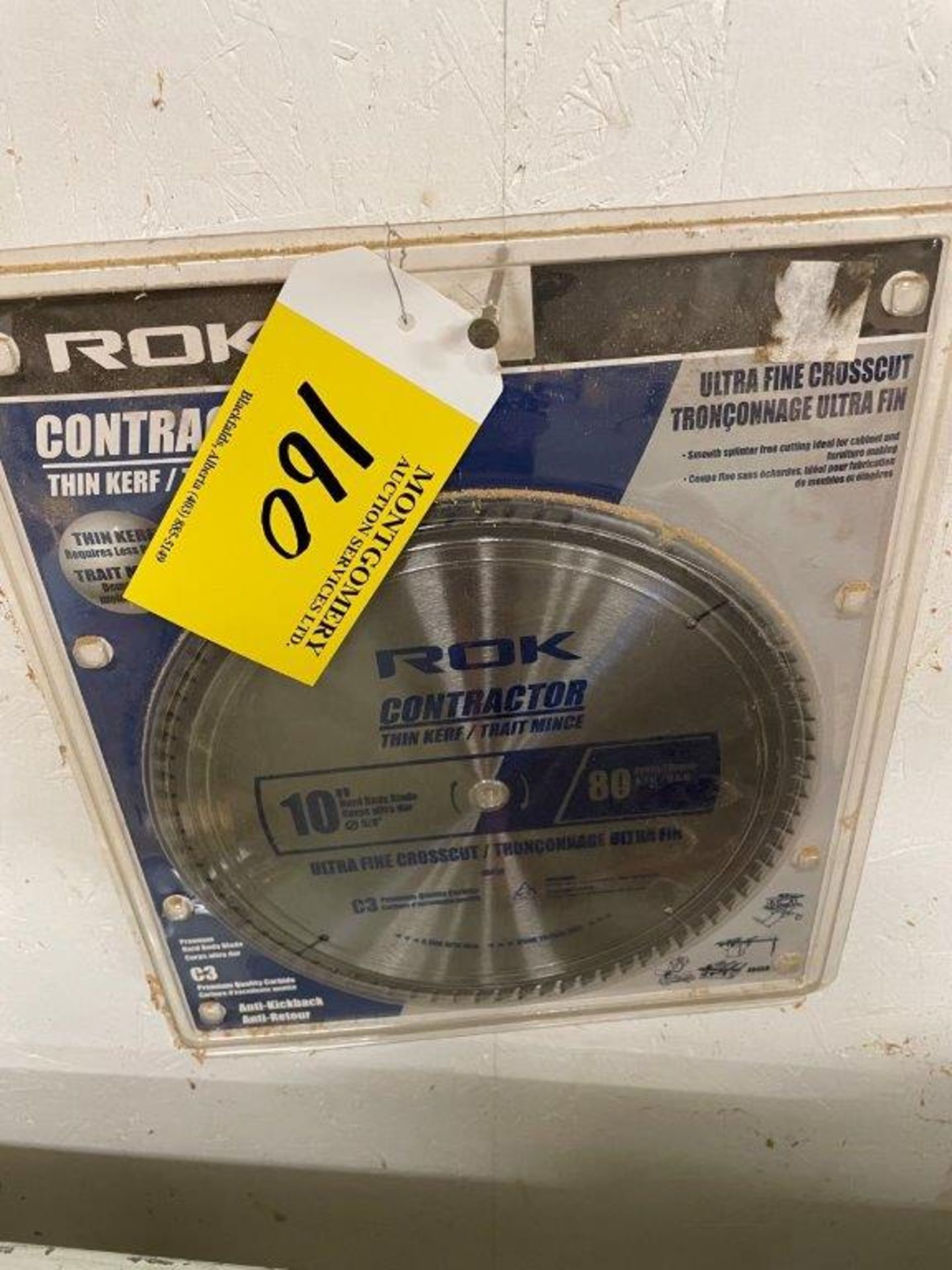 3-7.25IN CARBIDE SAW BLADES AND 1-10IN 80-TOOTH SAW BLADE(NEW) - Image 2 of 2