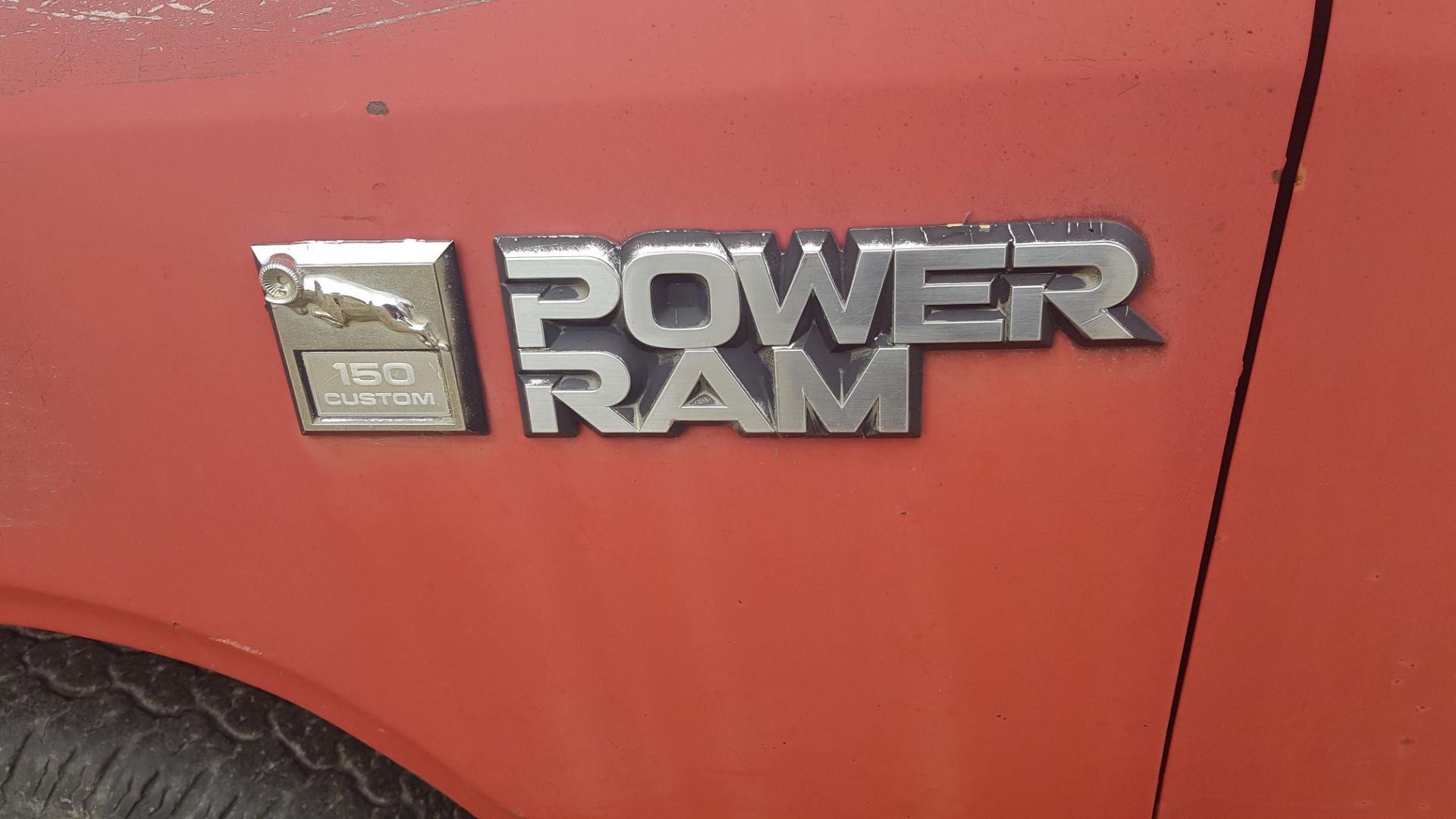 1980 DODGE POWER RAM P/U TRUCK, REG. CAB, 8FT BOX, 4X4, RUNNING CONDITION - Image 2 of 9