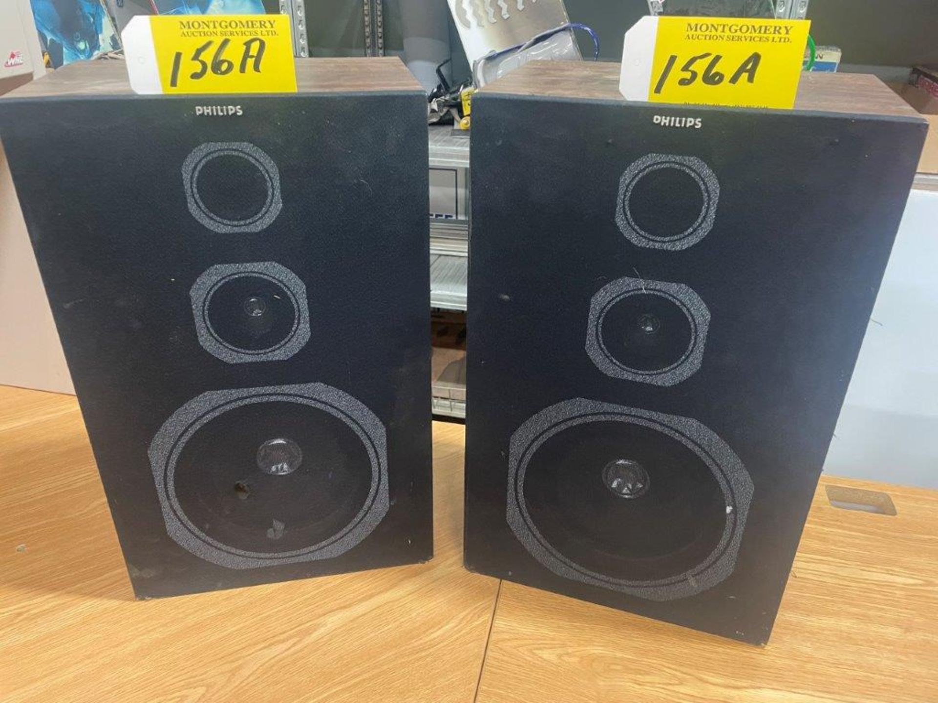 2-PHILLIPS FS7412 35WXHUL LOUD SPEAKERS