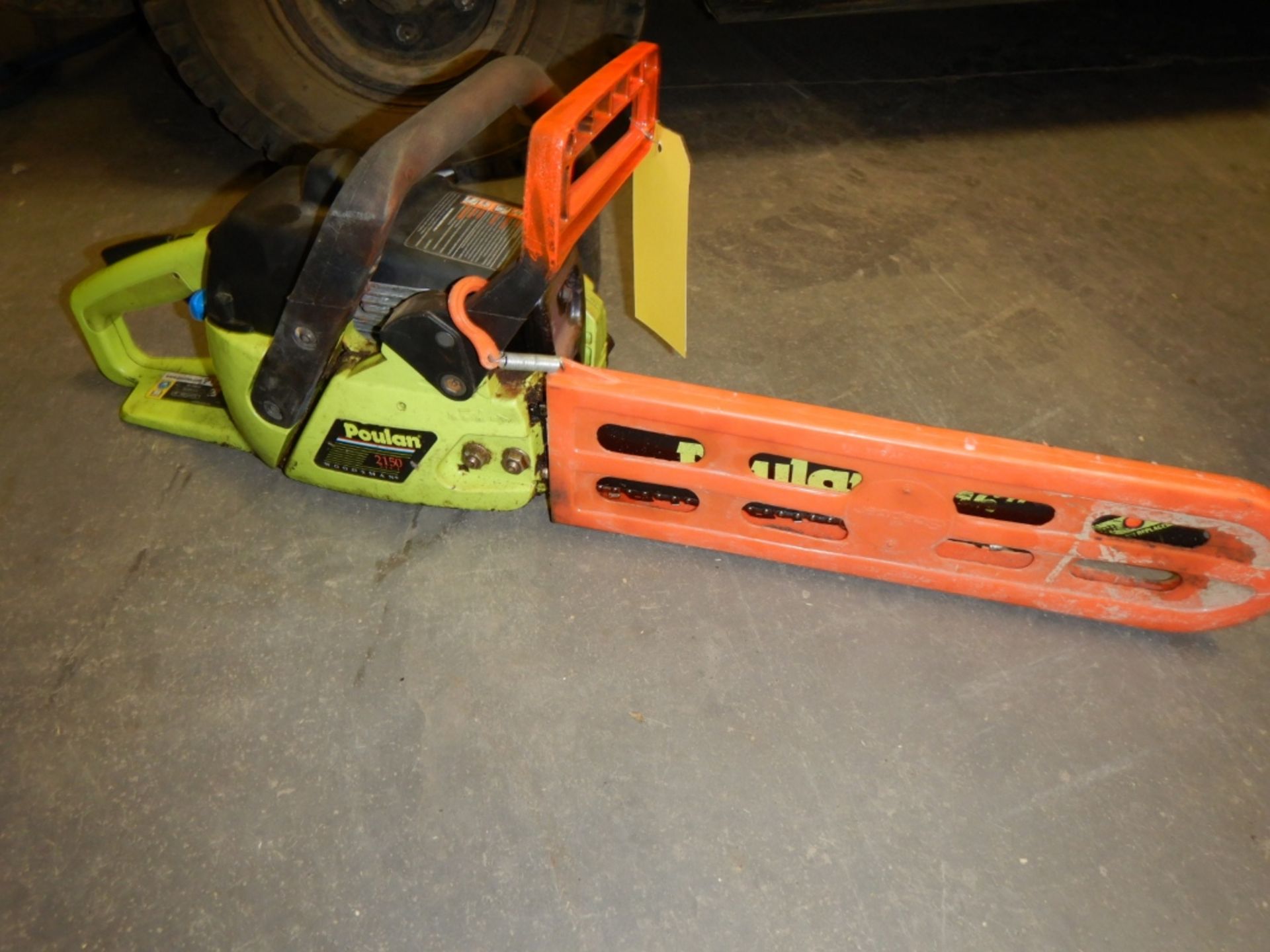 POULAN 2150 WOODMAN CHAINSAW - (RUNNING)