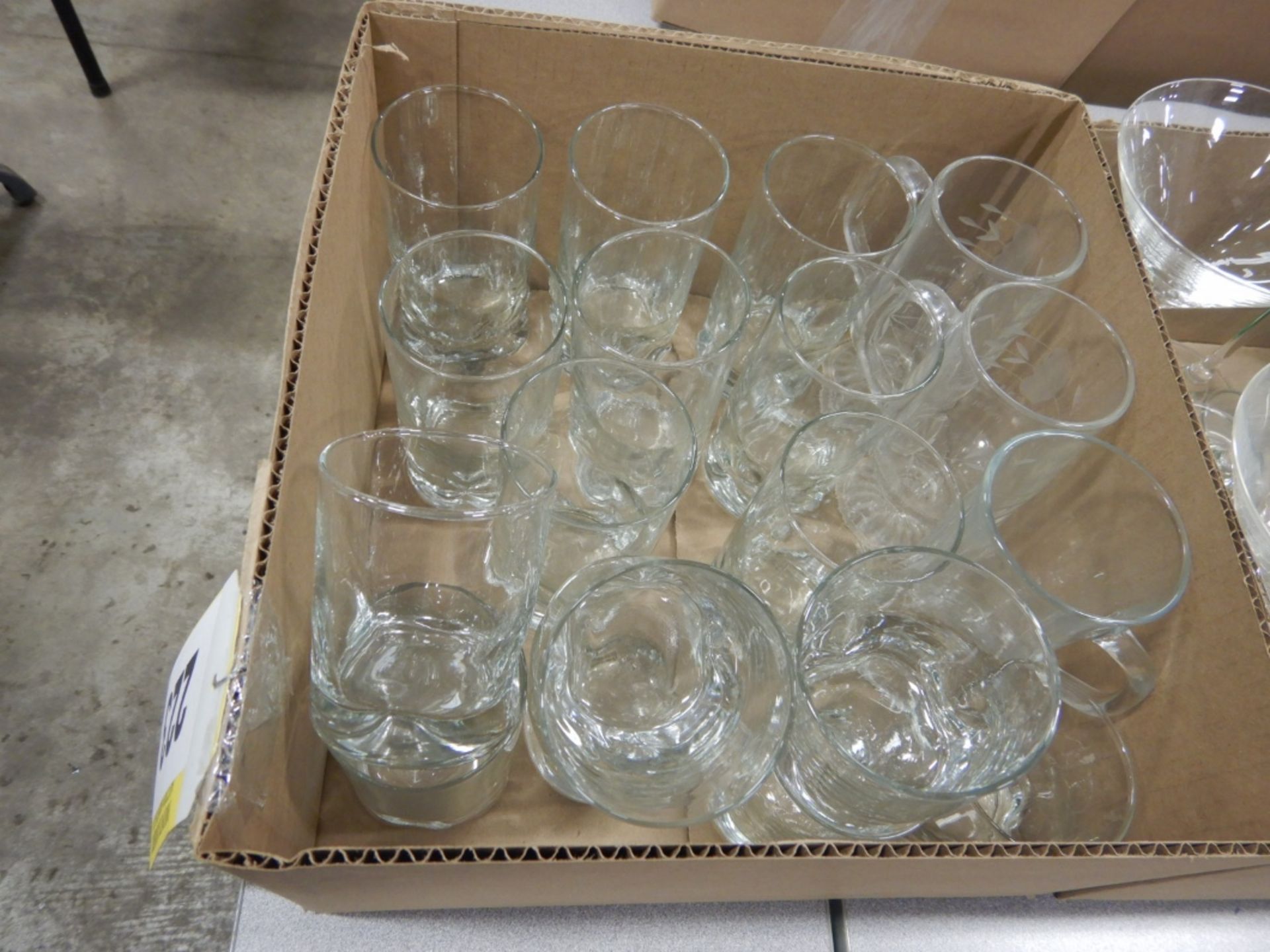 L/O KITCHEN GLASSES AND STEMWARE, COFFEE MUGS, ETC - Image 3 of 3