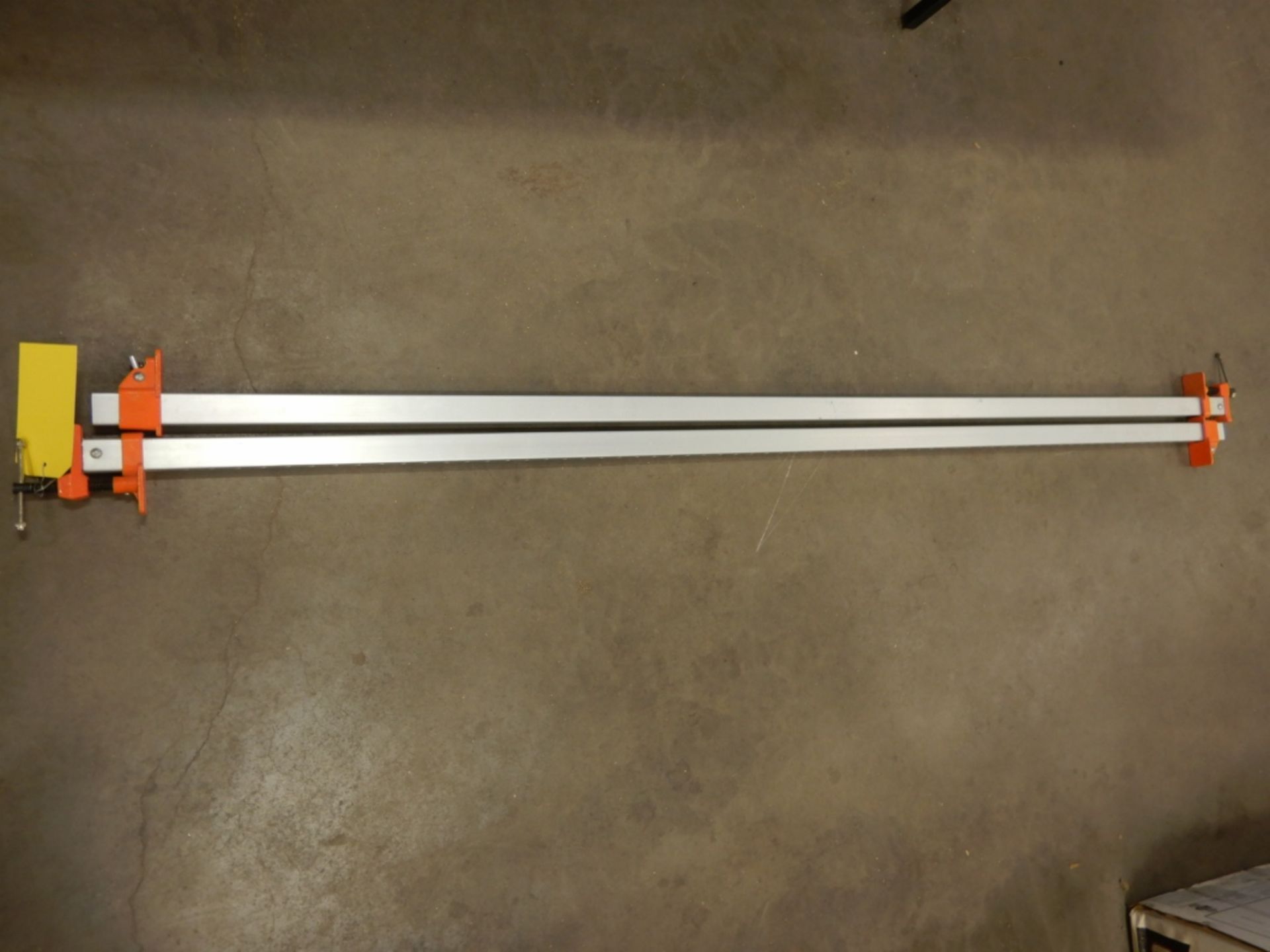 2-6FT ALUMINUM BAR CLAMPS