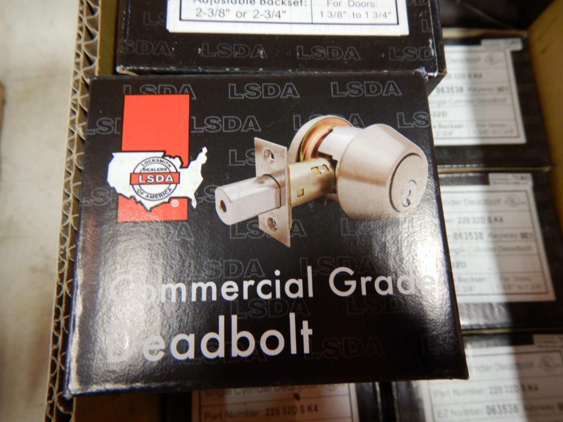 L/O LSDA COMMERCIAL GRADE DEADBOLTS - Image 2 of 3