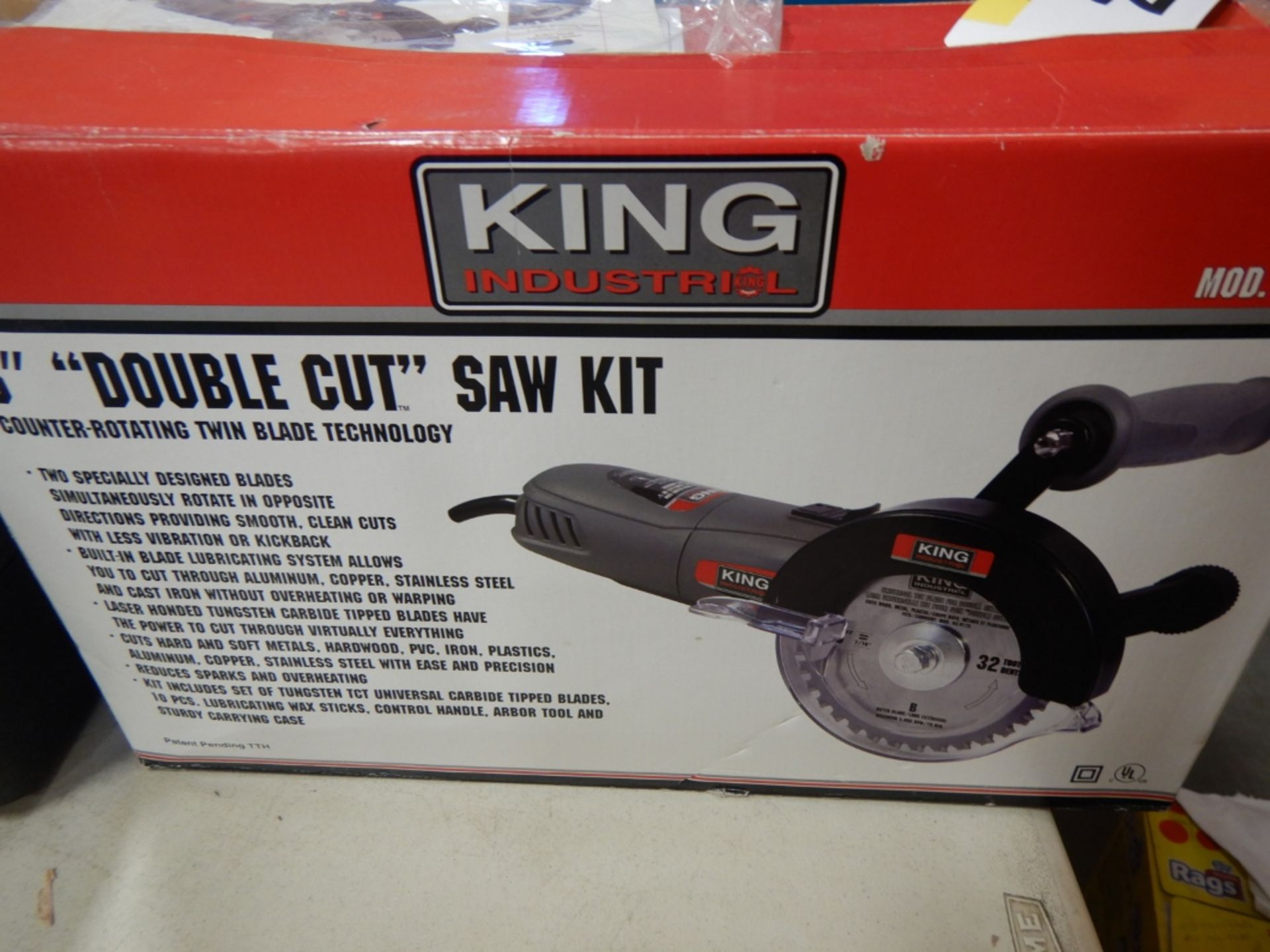 KING IND. 5IN DOUBLE CUT SAW KIT