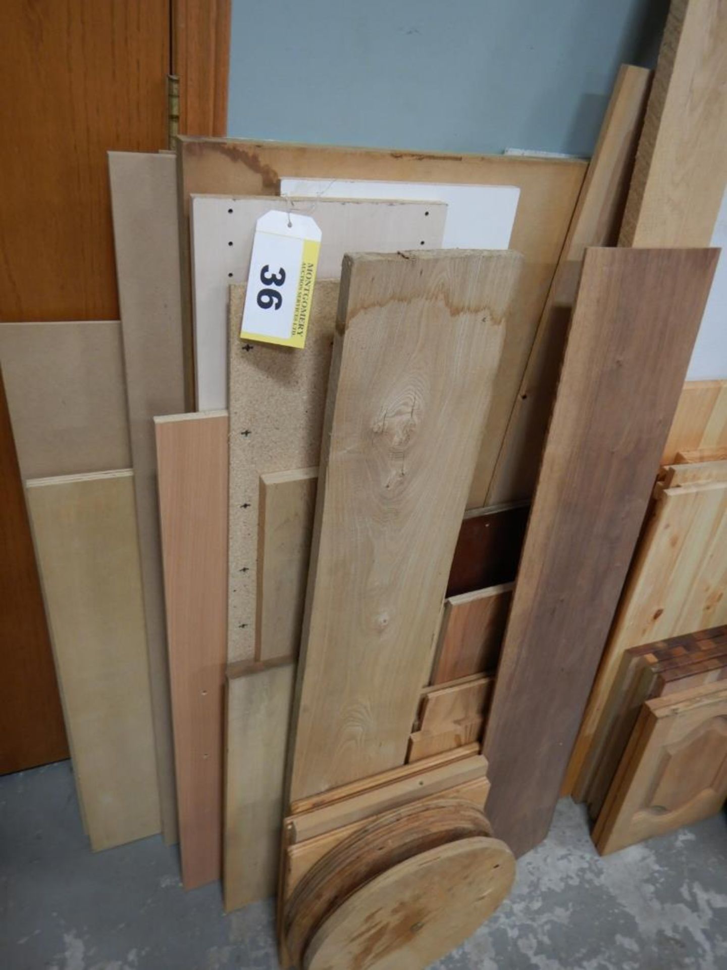 L/O ASSORTED DIMENSIONAL HARDWOODS AND ASSORTED WOOD - Image 5 of 5