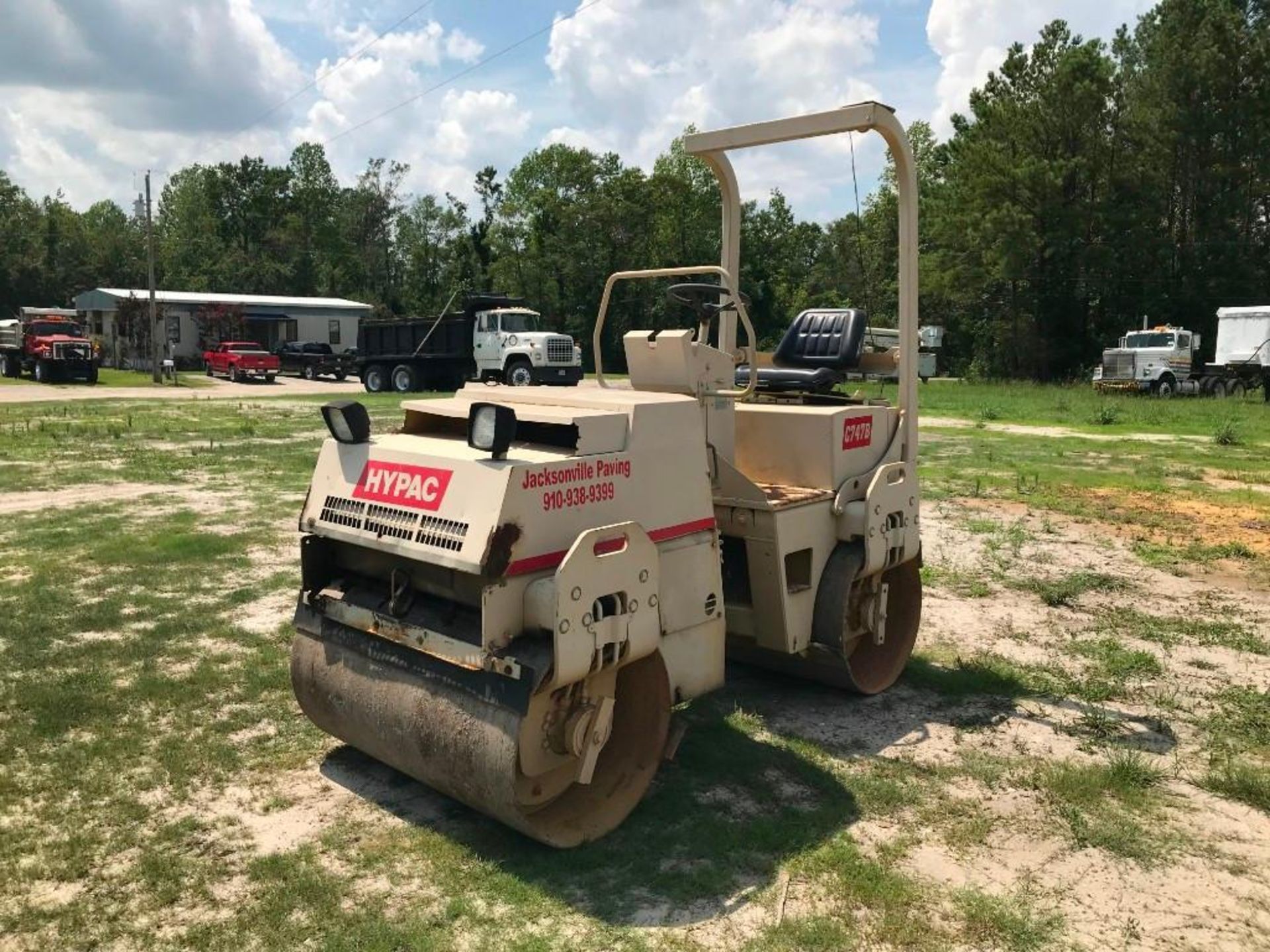 1999 HYPAC C747B TANDEM VIBRATORY ROLLER