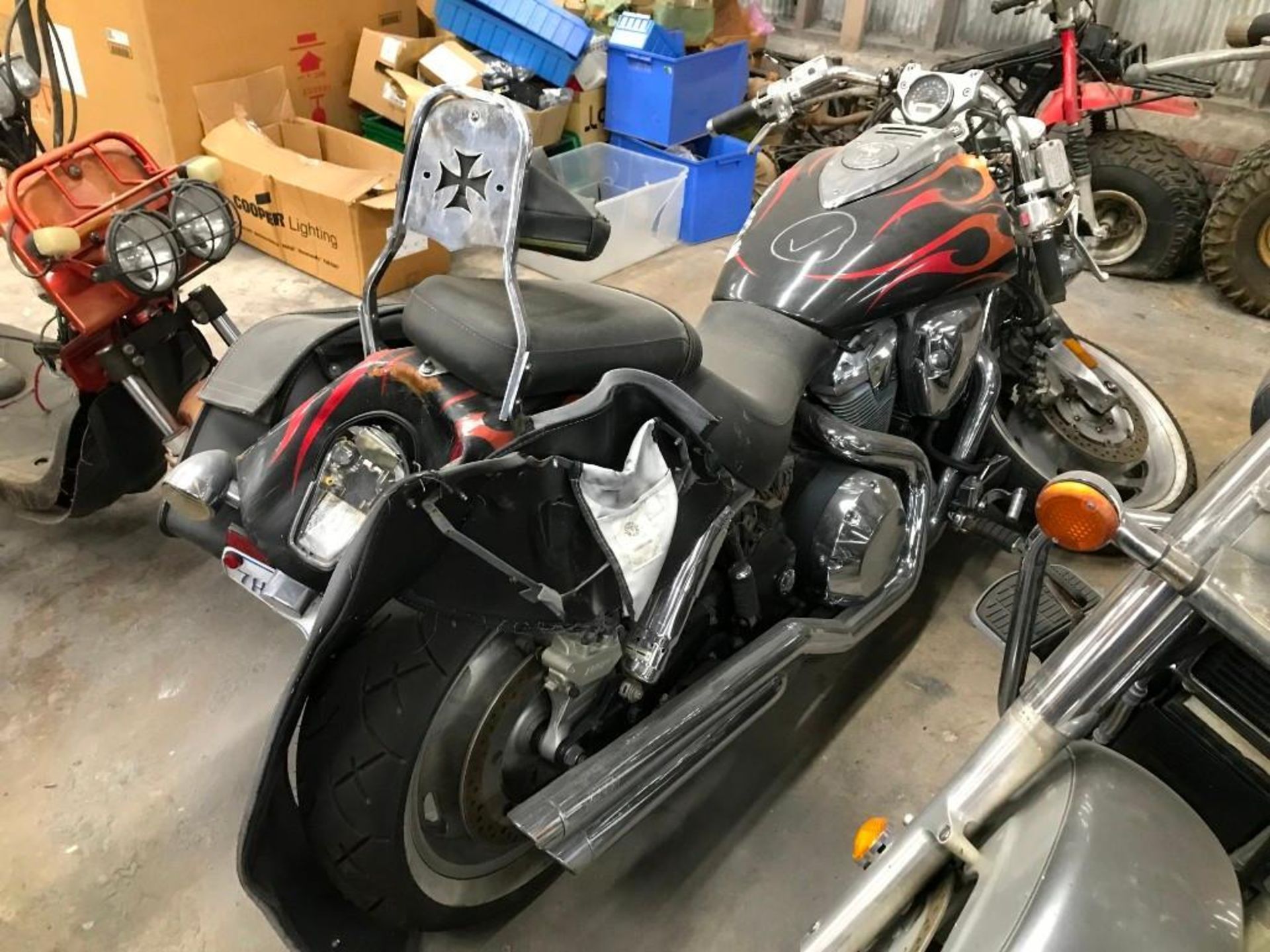 2006 HONDA VTX1800C2 MOTORCYCLE (PARTS ONLY) - Image 16 of 18