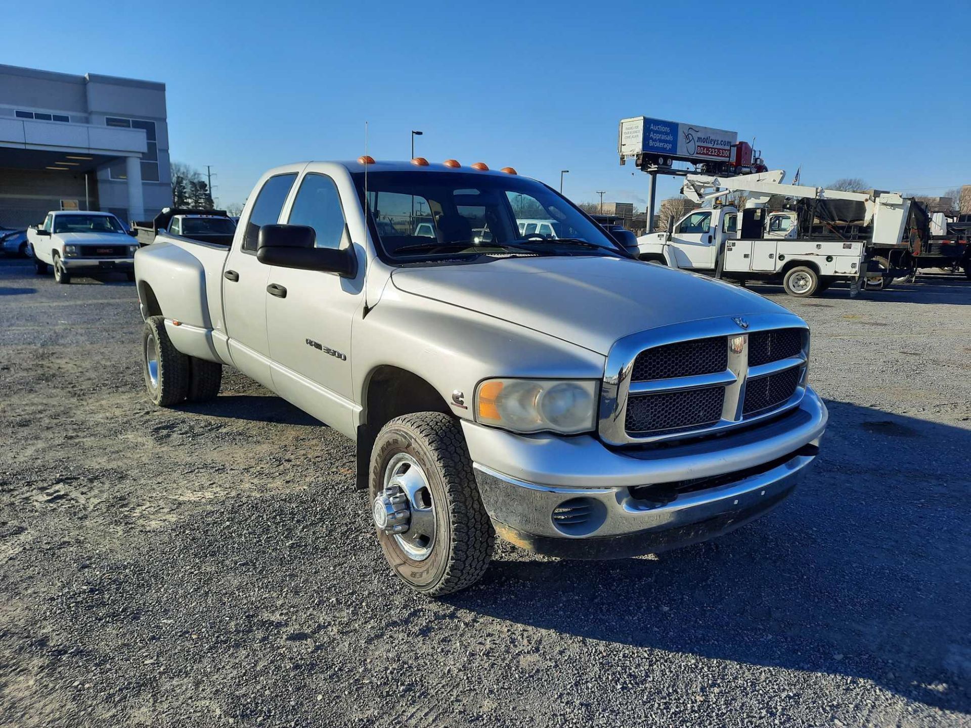 2003 DODGE RAM 3500 4X4 CREW CAB DUALLY PICK UP TRUCK - Image 4 of 20