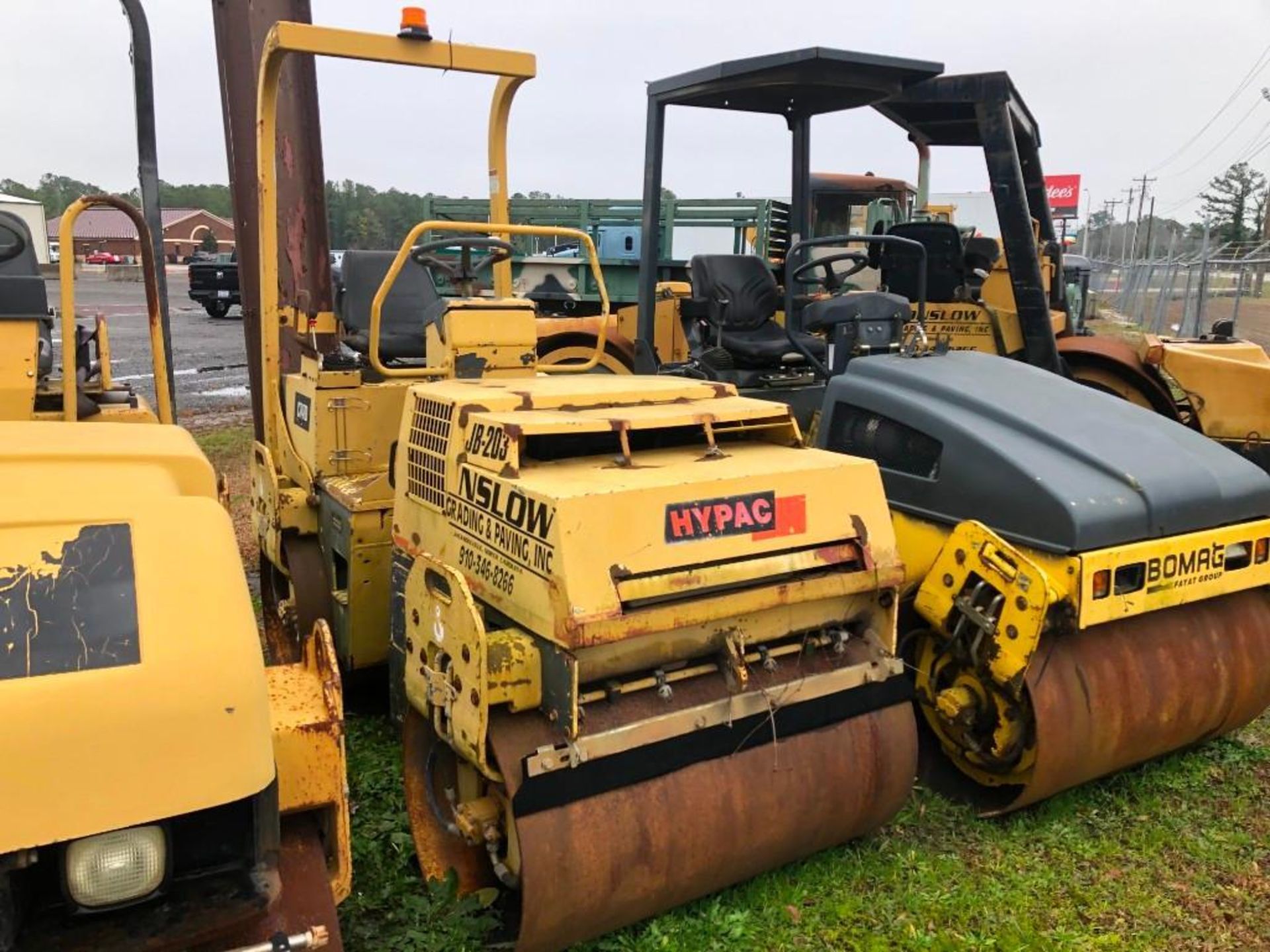 HYPAC C747B TANDEM VIBRATORY ROLLER (UNIT #JB-203) - Image 2 of 4