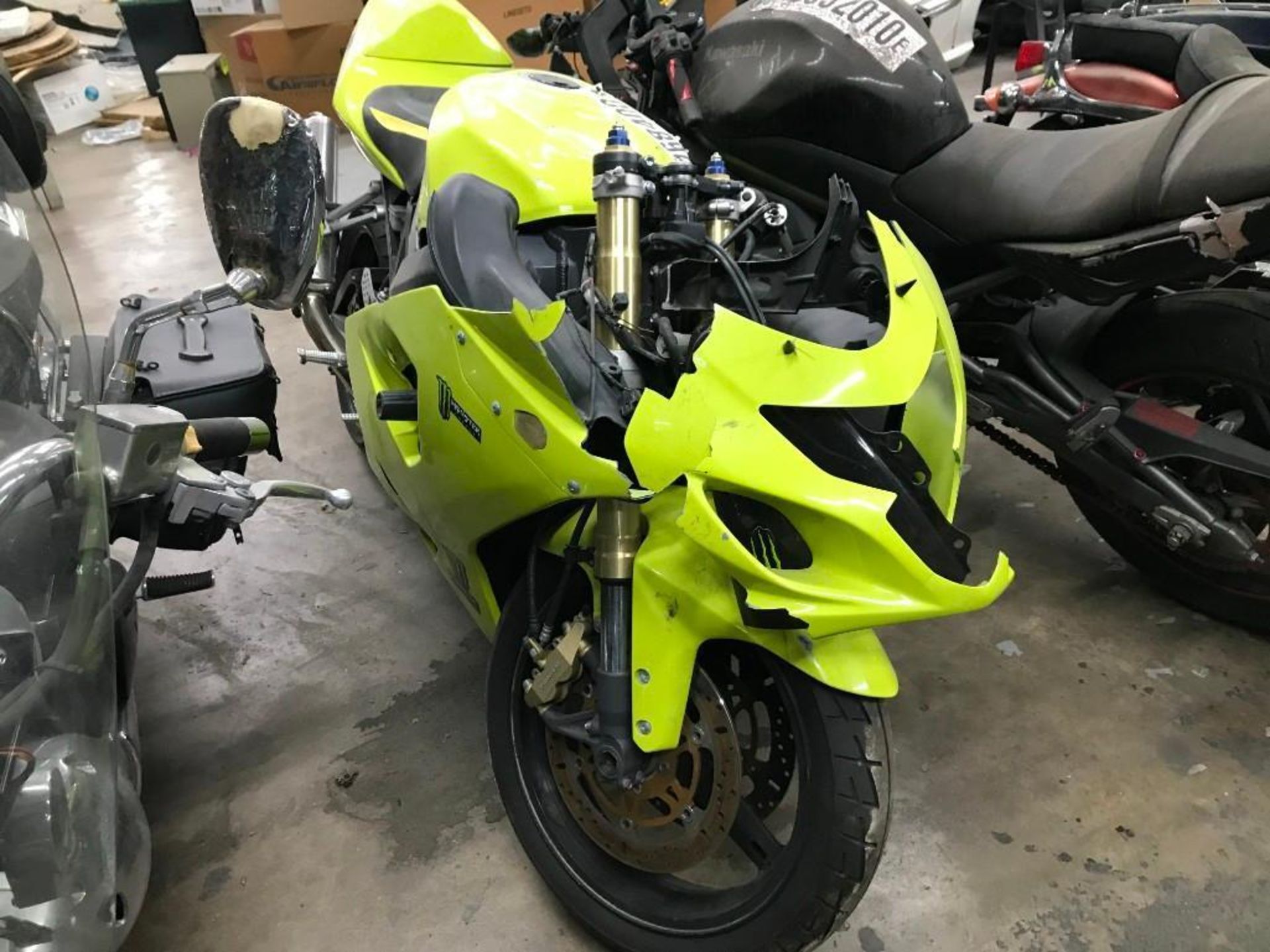 2004 SUZUKI GSX R600 MOTORCYCLE (PARTS ONLY)