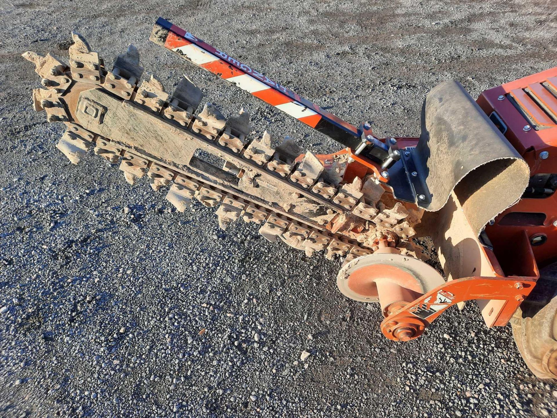 2012 DITCH WITCH RT12 WALK BEHIND TRENCHER - Image 11 of 11