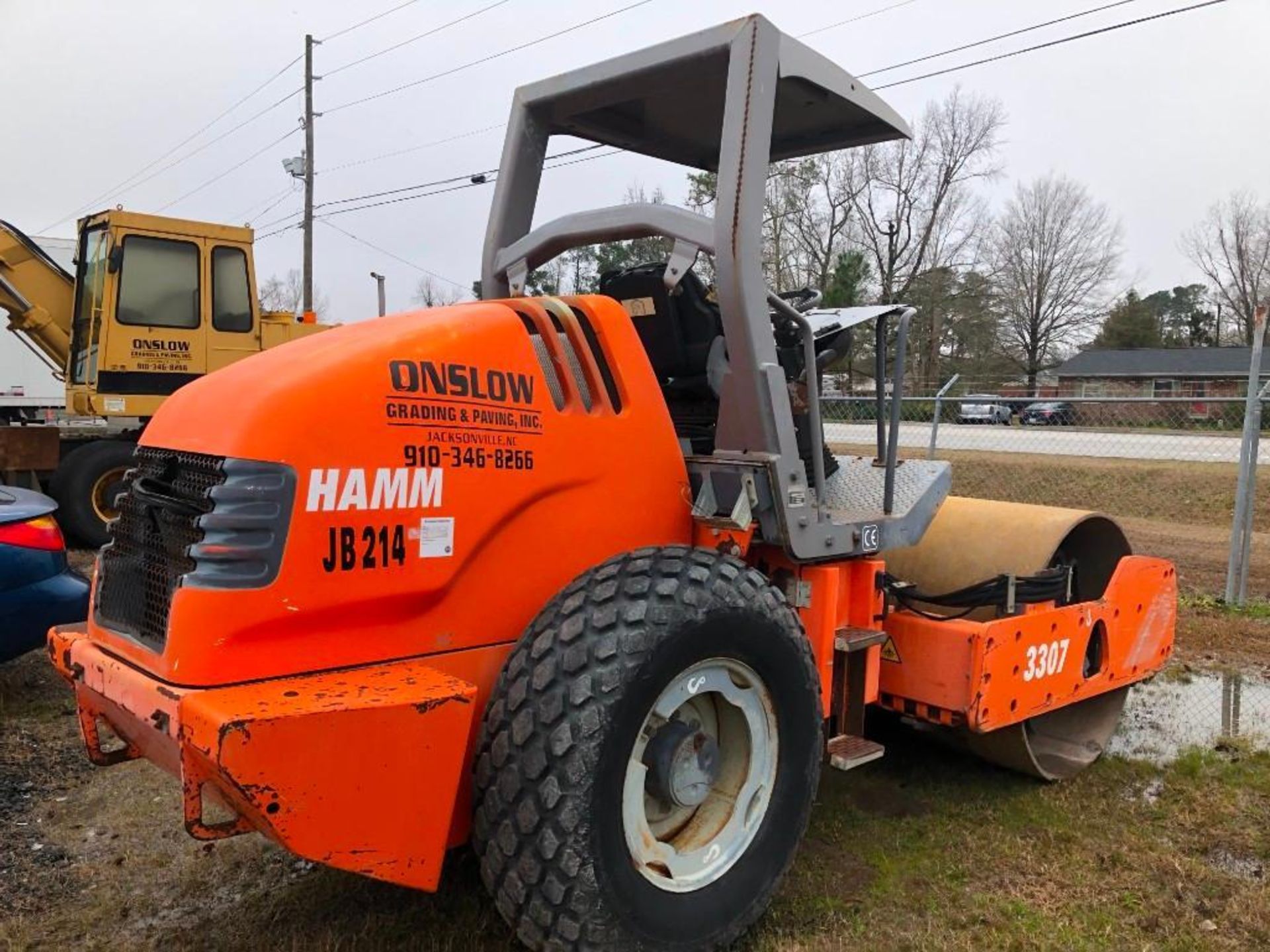 2006 HAMM 3307 VIBRATORY ROLLER (UNIT #JB-214) - Image 3 of 4