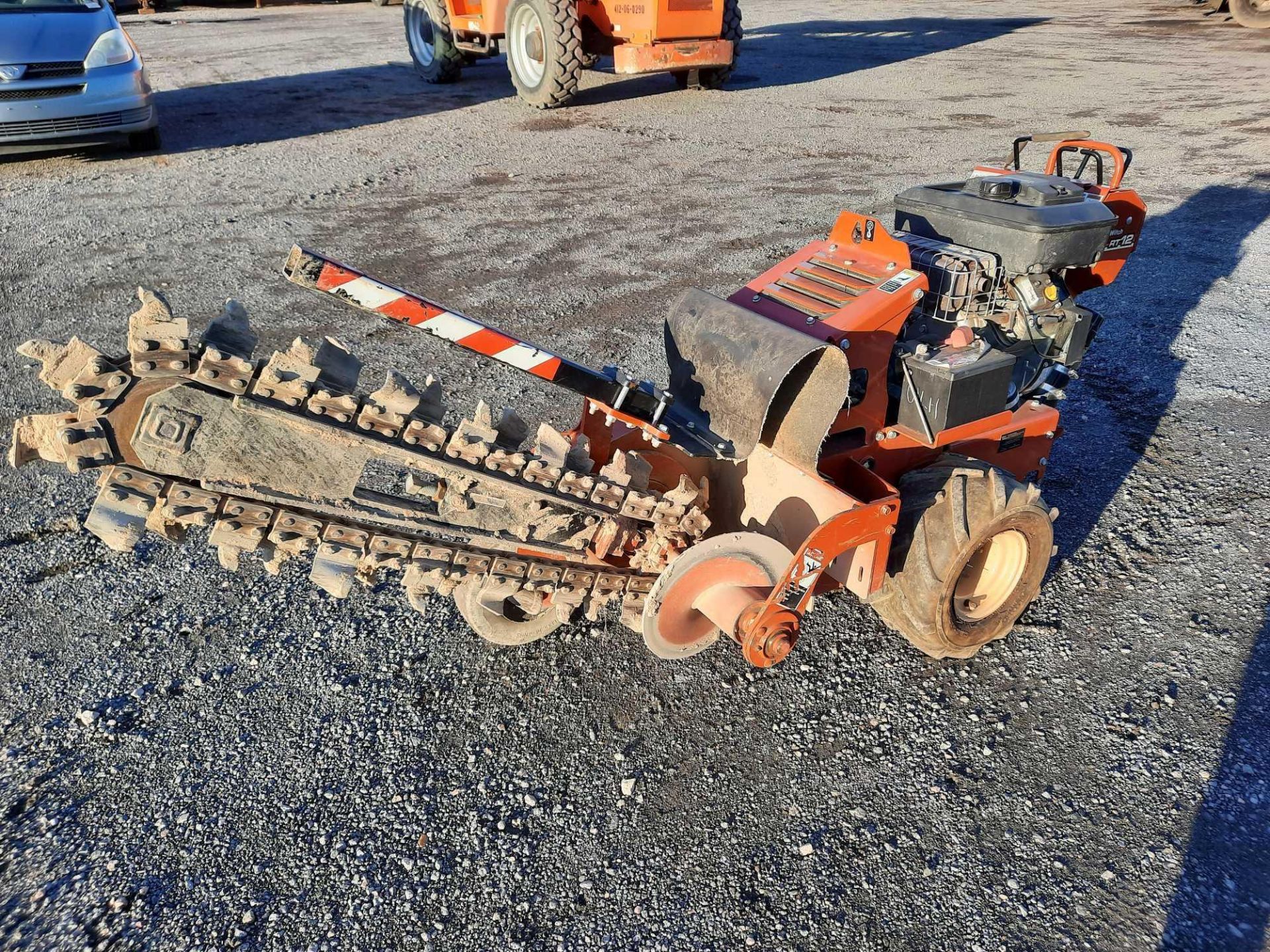 2012 DITCH WITCH RT12 WALK BEHIND TRENCHER - Image 3 of 11