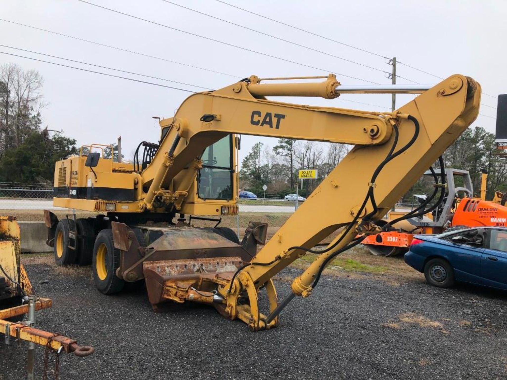 1993 CATERPILLAR 214B MOBILE EXCAVATOR (UNIT #JB703) - Bild 2 aus 4