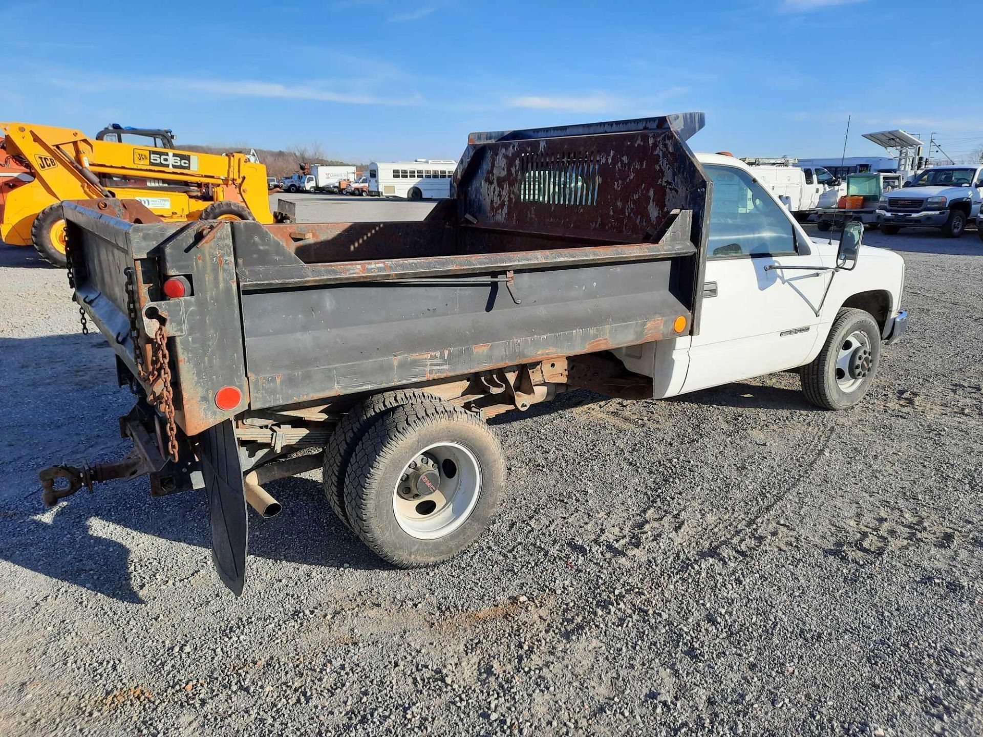 2000 GMC 3500 DUMP BODY TRUCK - Image 3 of 15