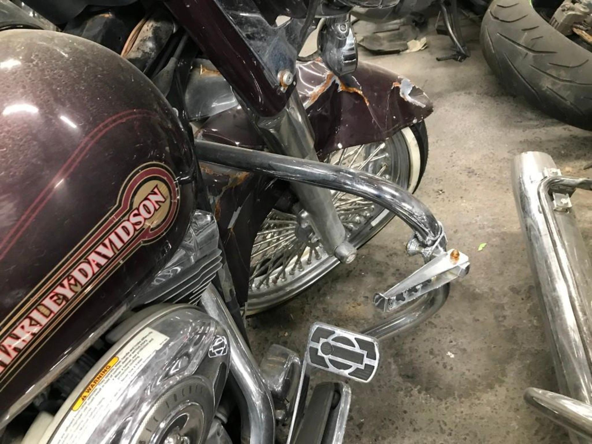 2007 HARLEY-DAVIDSON FLHTCI MOTORCYCLE (PARTS ONLY) - Image 18 of 18